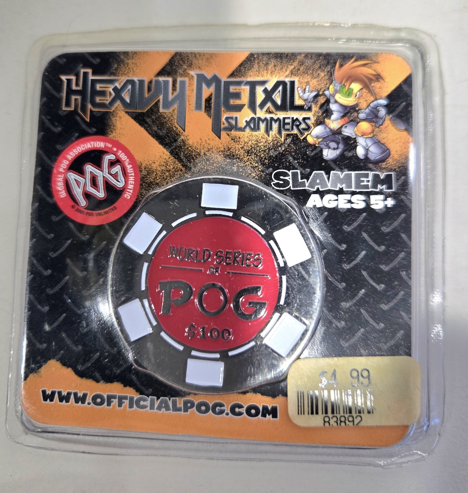 Pog Heavy Metal Slammers