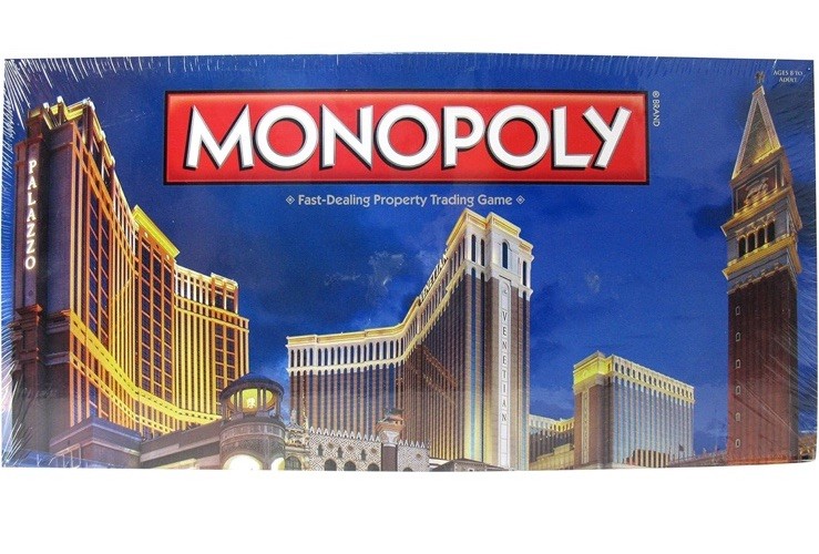 New HASBRO Monopoly Limited Edition Las Vegas Venetian Palazzo Casino