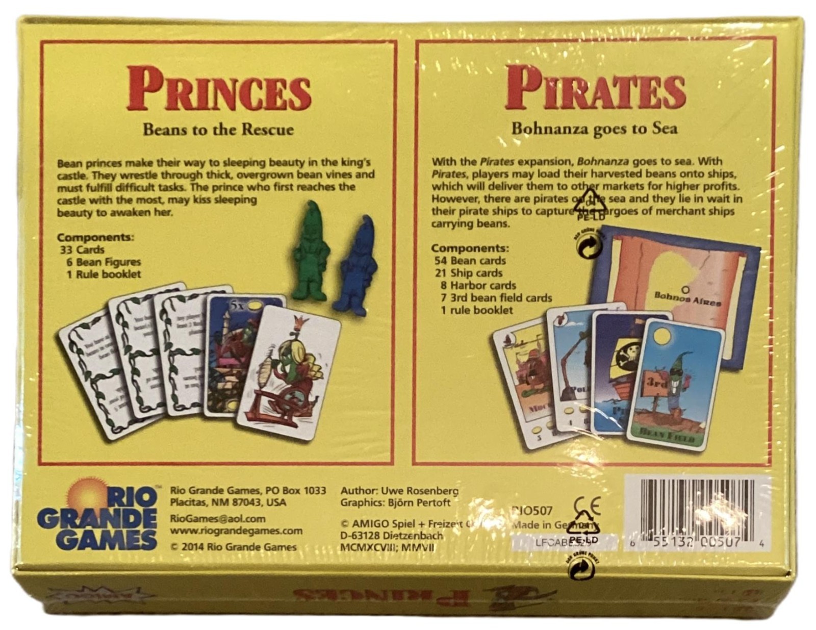 Bohnanza Princes & Pirates game