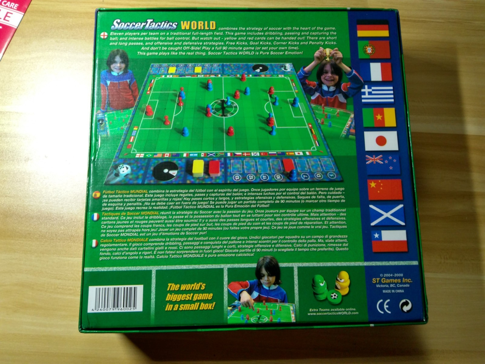 Soccer Tactics World The Board Game That Kicks Award-Winning Game Football