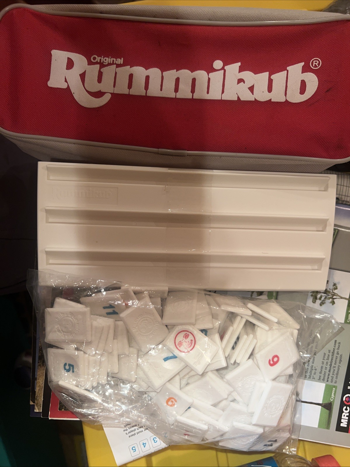 Rummikub On The Go: The Complete Original Game in A Durable Canvas Storage Case