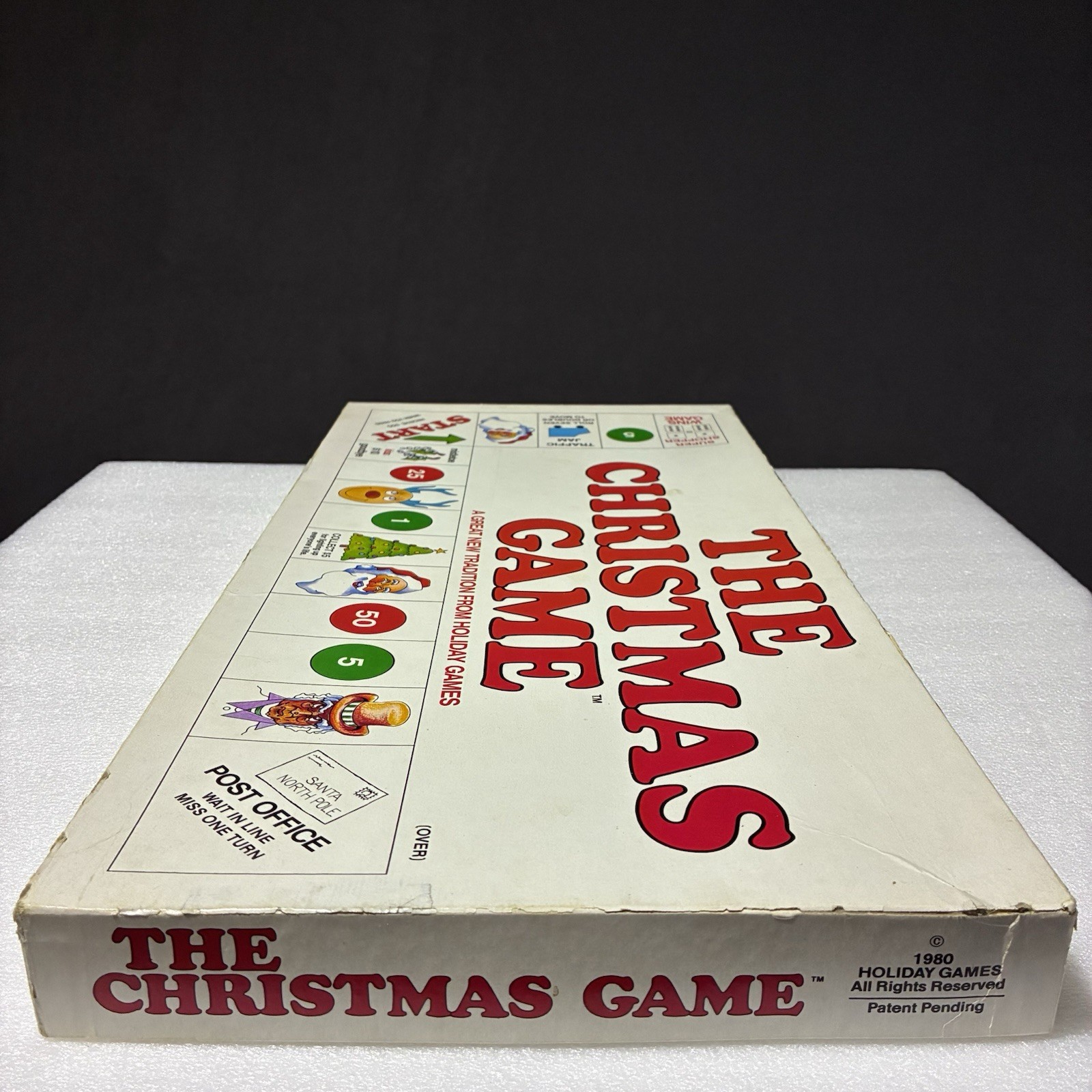The Christmas Game Vintage Board Game Holiday Games 1980 Rare Good Condition