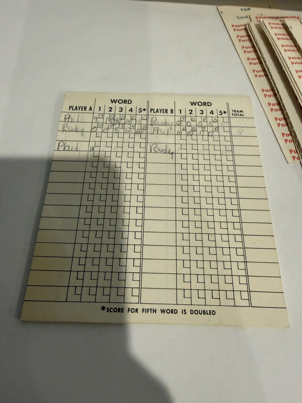 Password 11th Edition Game Milton Bradley Company Vintage 1970 -Ages 10 to Adult