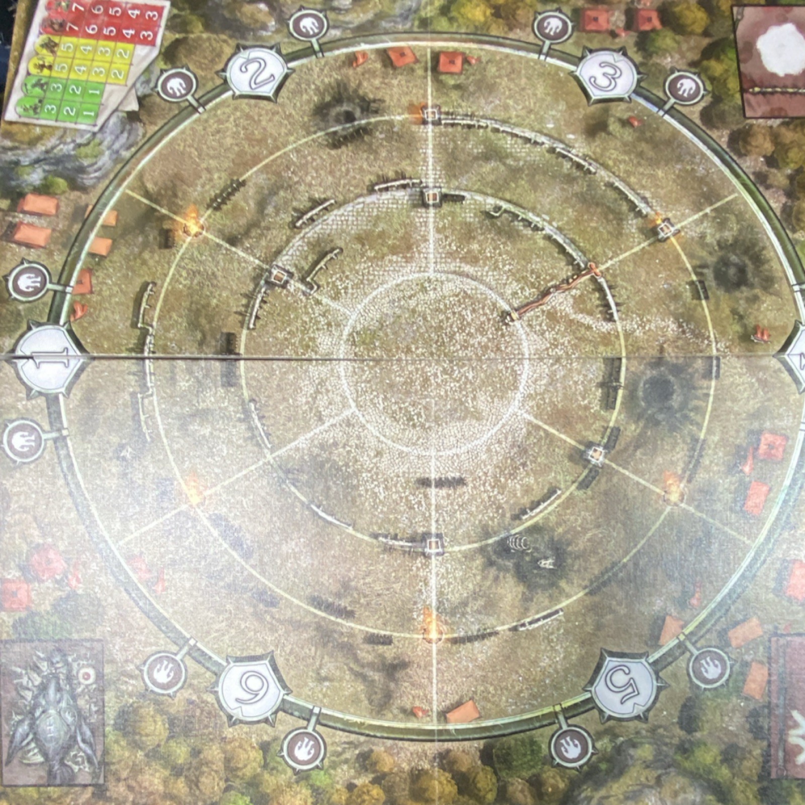 Queen Games Orcs Orcs Orcs Fantasy Board Game, Complete, Ages 10+, 2 Players