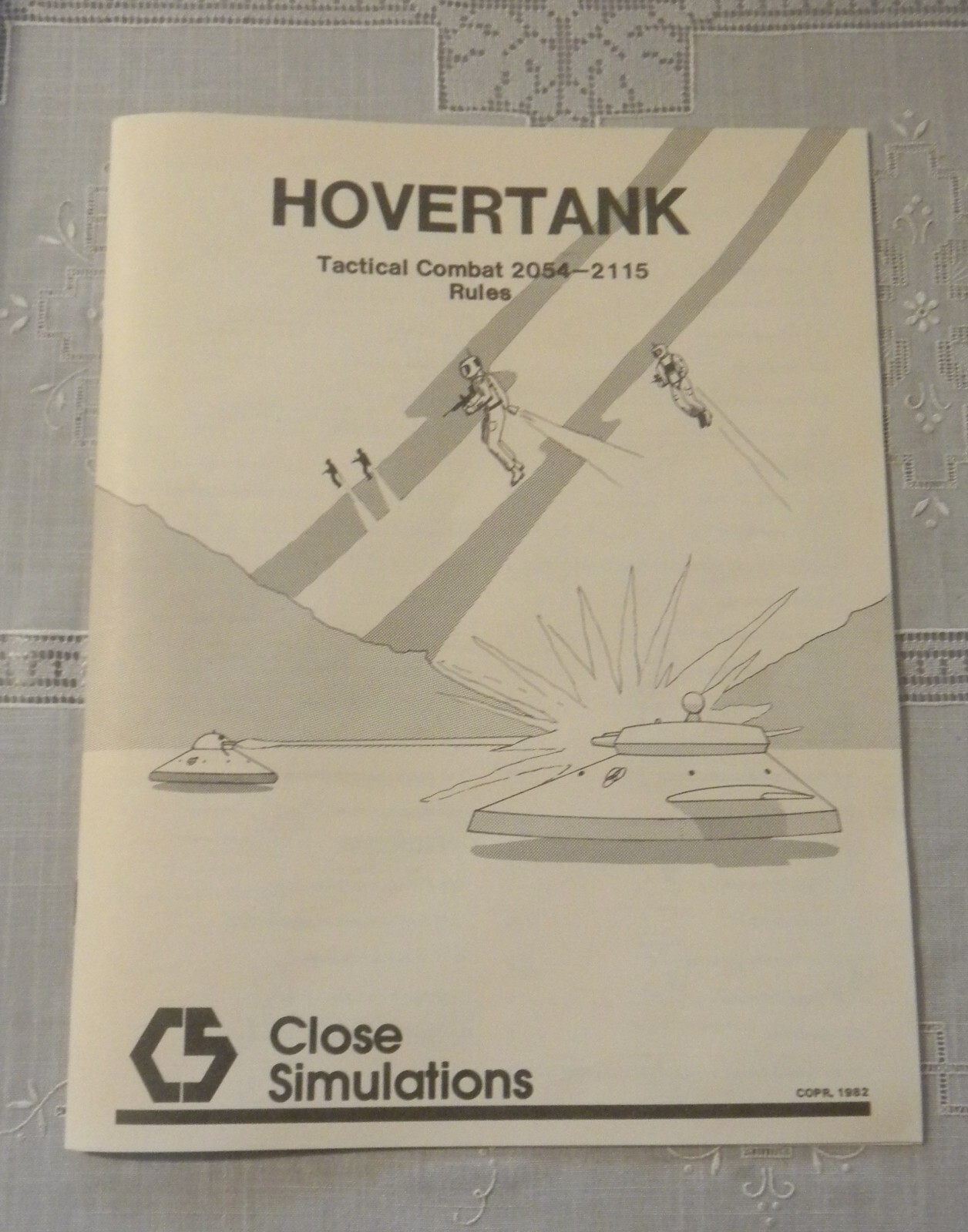 Hovertank: Tactical Combat 2054 – 2125 by Close Simulations Unused, Unpunched