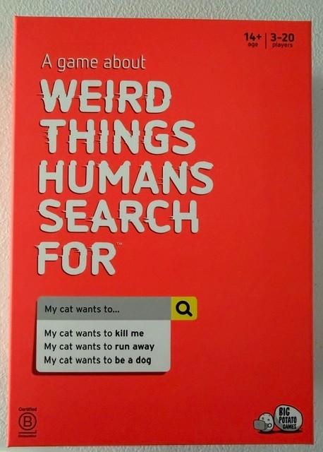 Weird Things Humans Search For Ages 14+ 3-20 Players Game Big Potato Games (New)