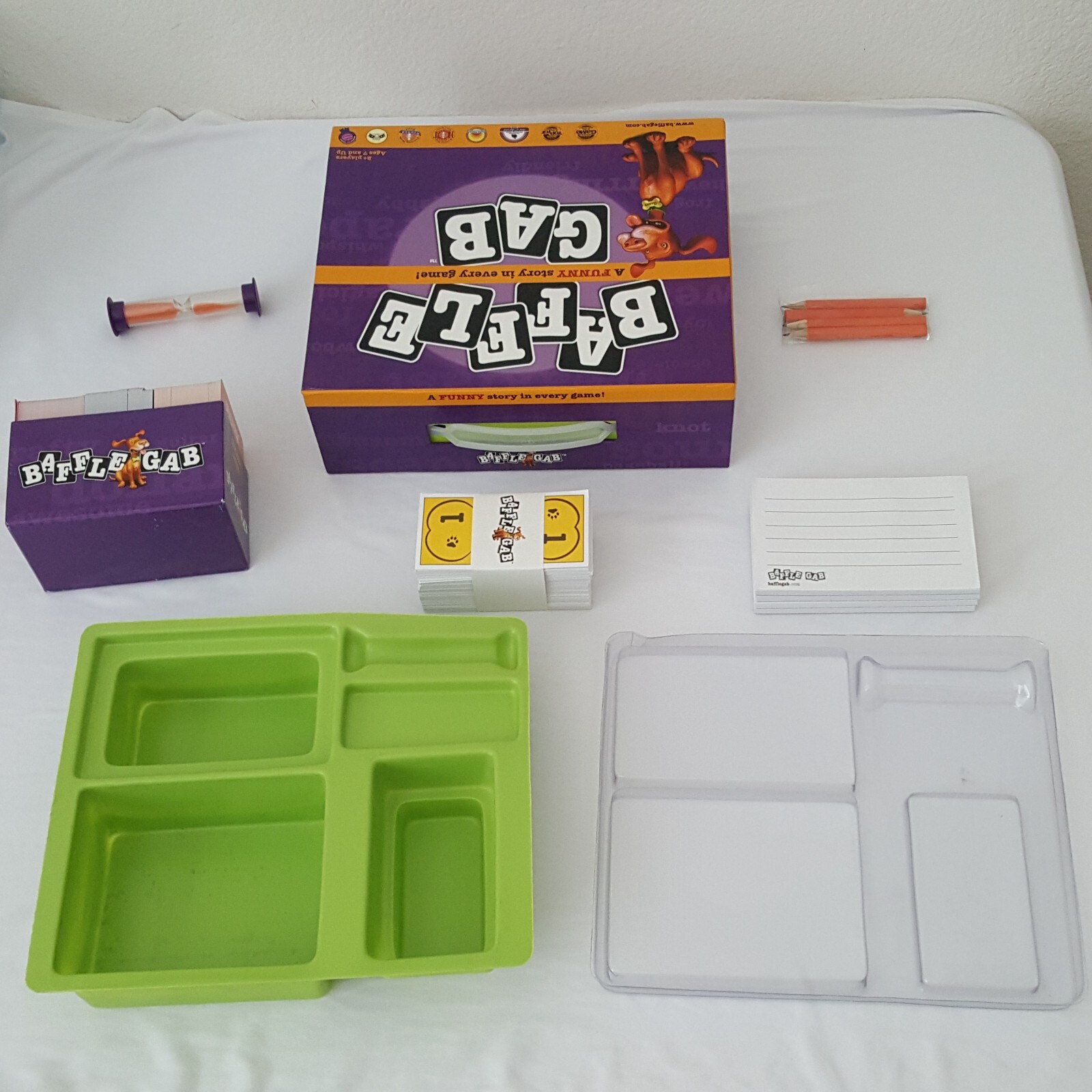 Baffle Gab Board Game Classroom Group Party Funny Story Word Limited Edition….