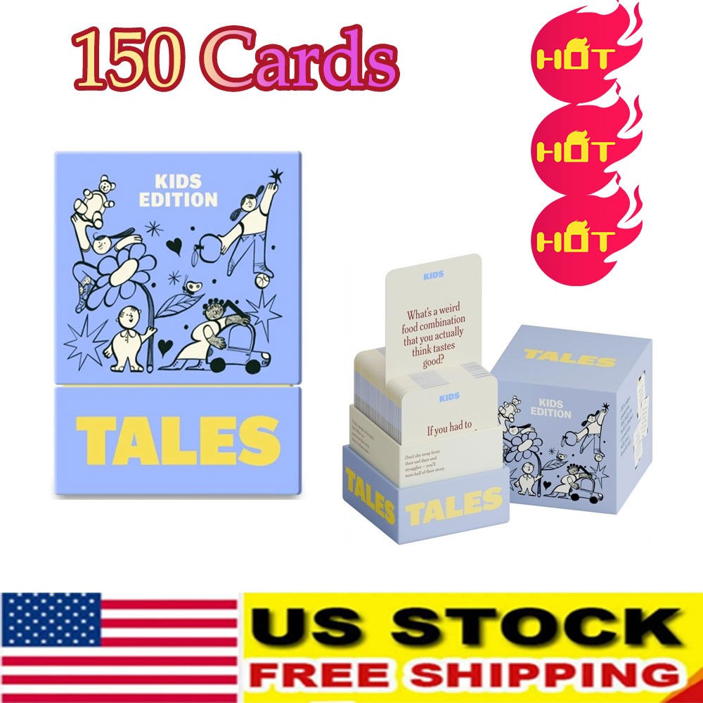Tales Kids Edition – 150 Conversation Starter Cards
