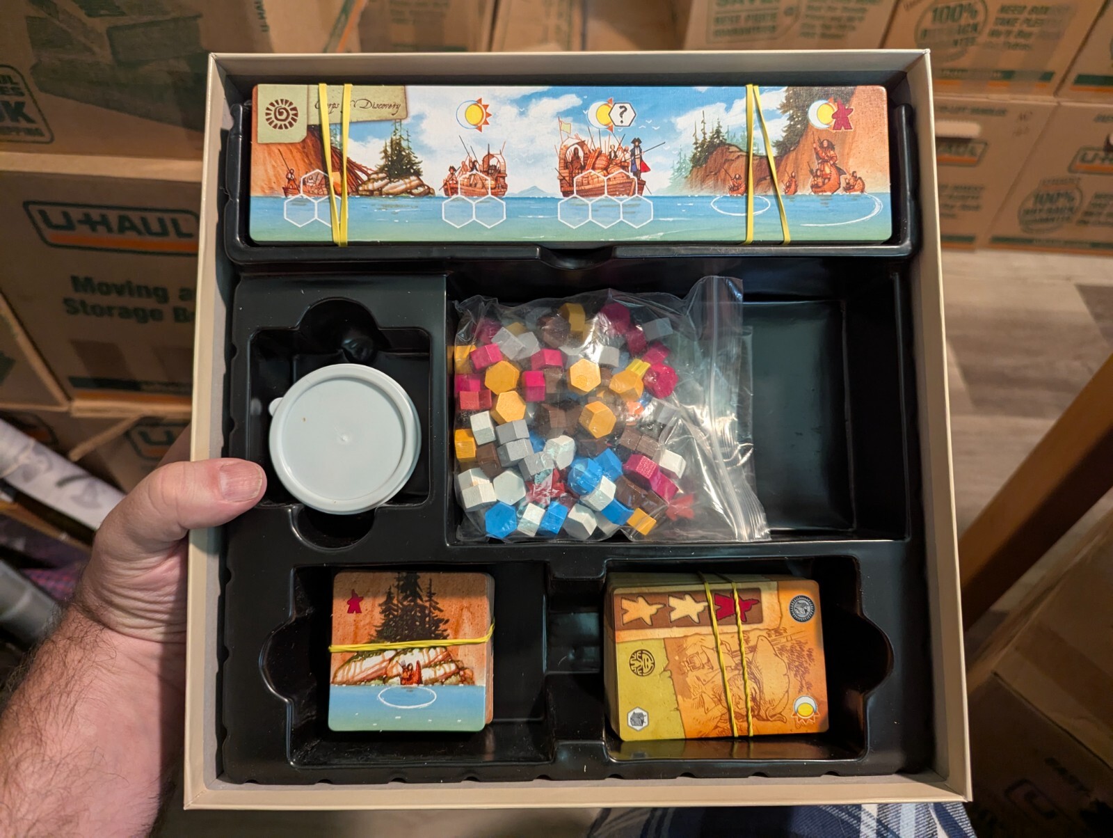 LEWIS & CLARK The Expedition Board Game 100% COMPLETE 2014 AWARD WINNER
