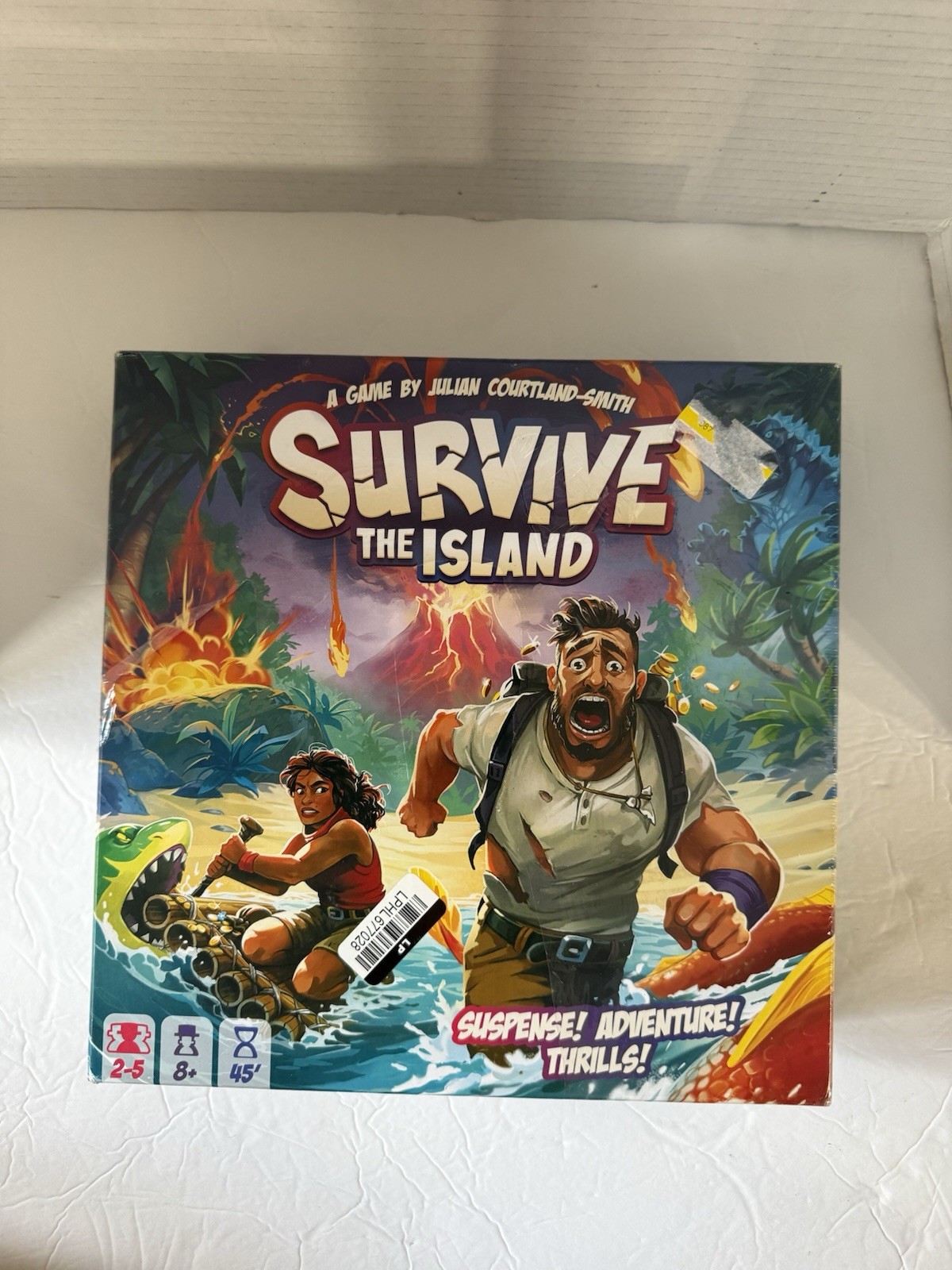 Zygomatic Survive The Island Board Game – NEW partially Sealed