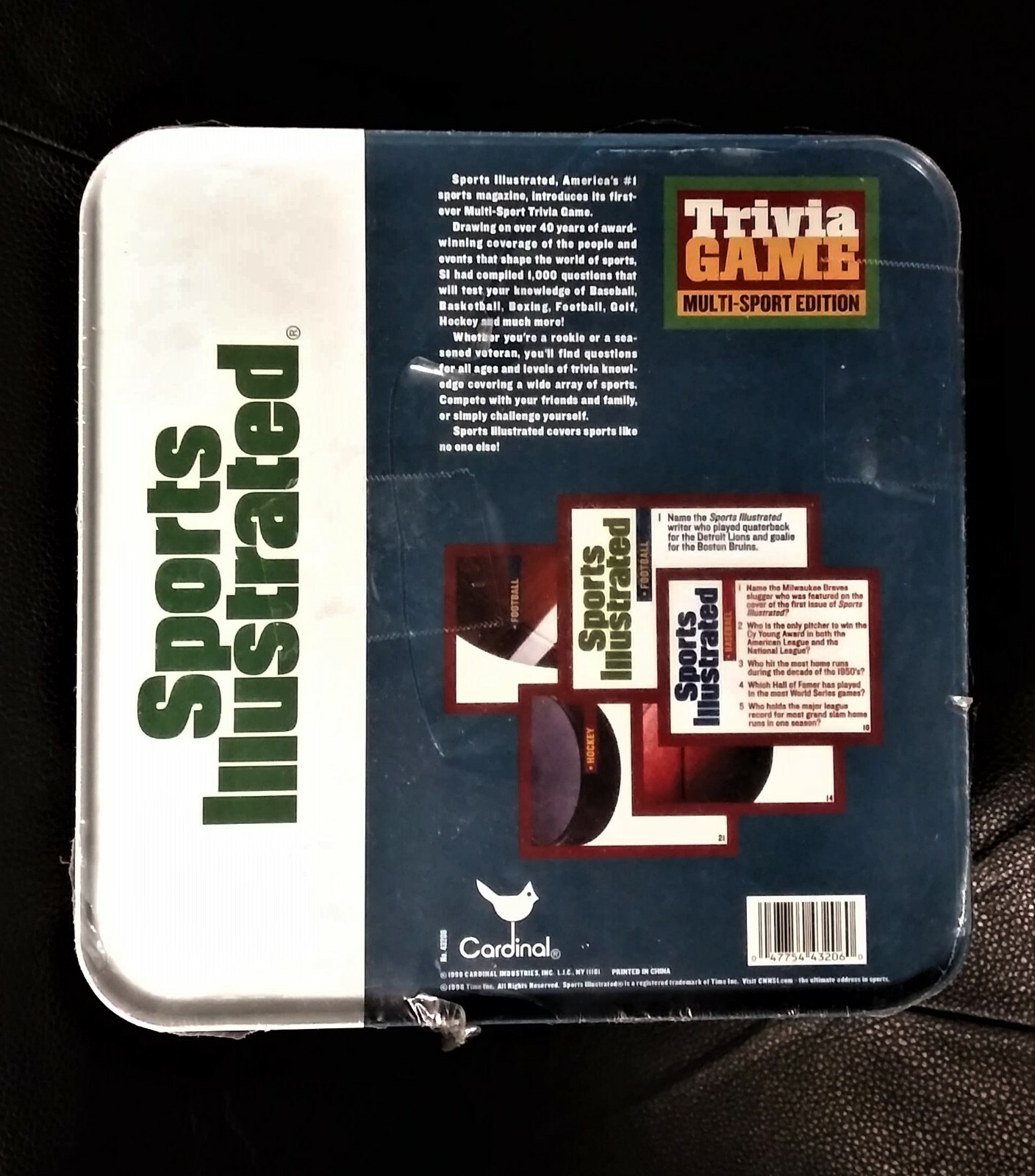 Sports Illustrated 1998 Trivia Game Multi-Sport Edition New