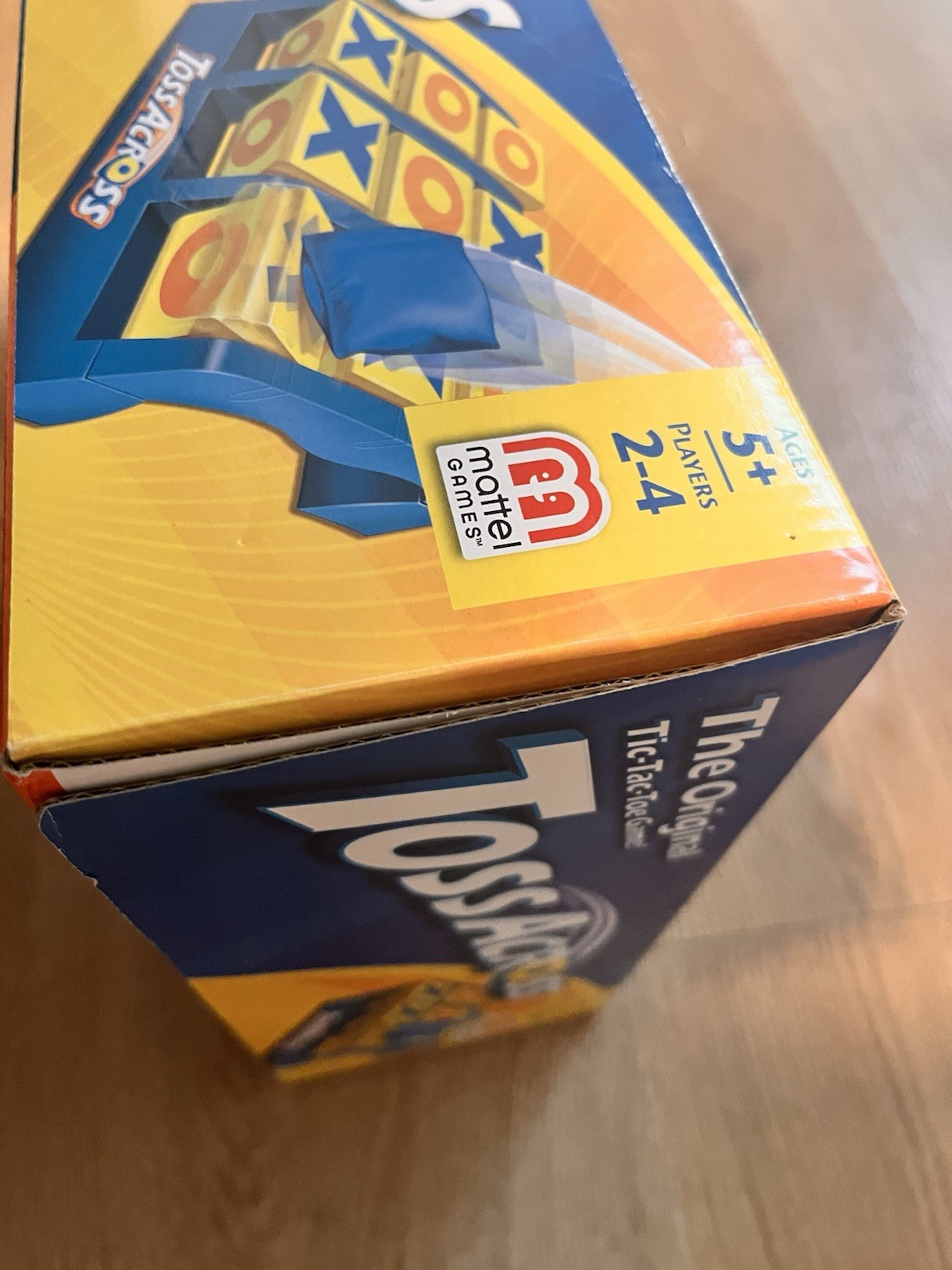 Mattel Games – Toss Across Game: The Original Tic-Tac-Toe Game (New Sealed)