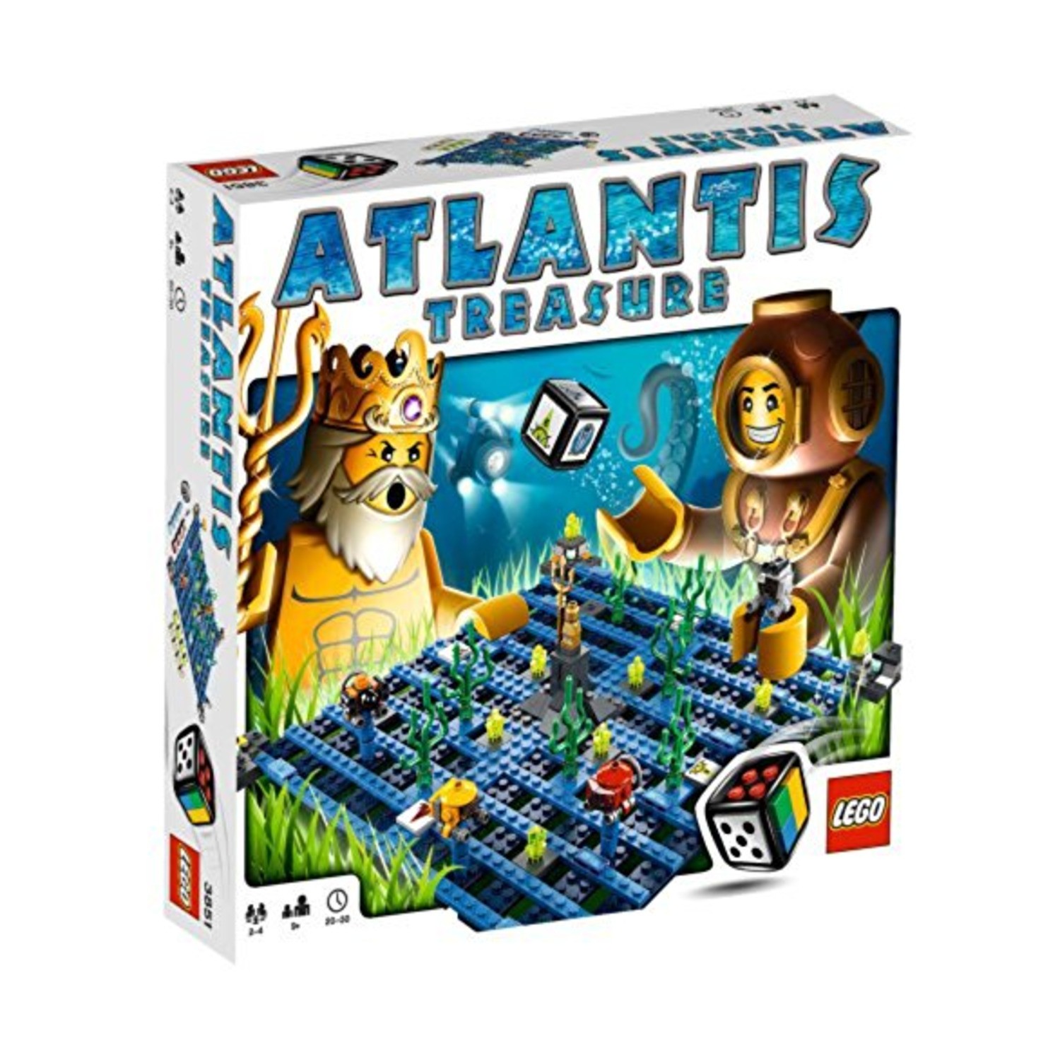 LEGO Boardgame Atlantis Treasure Box EX