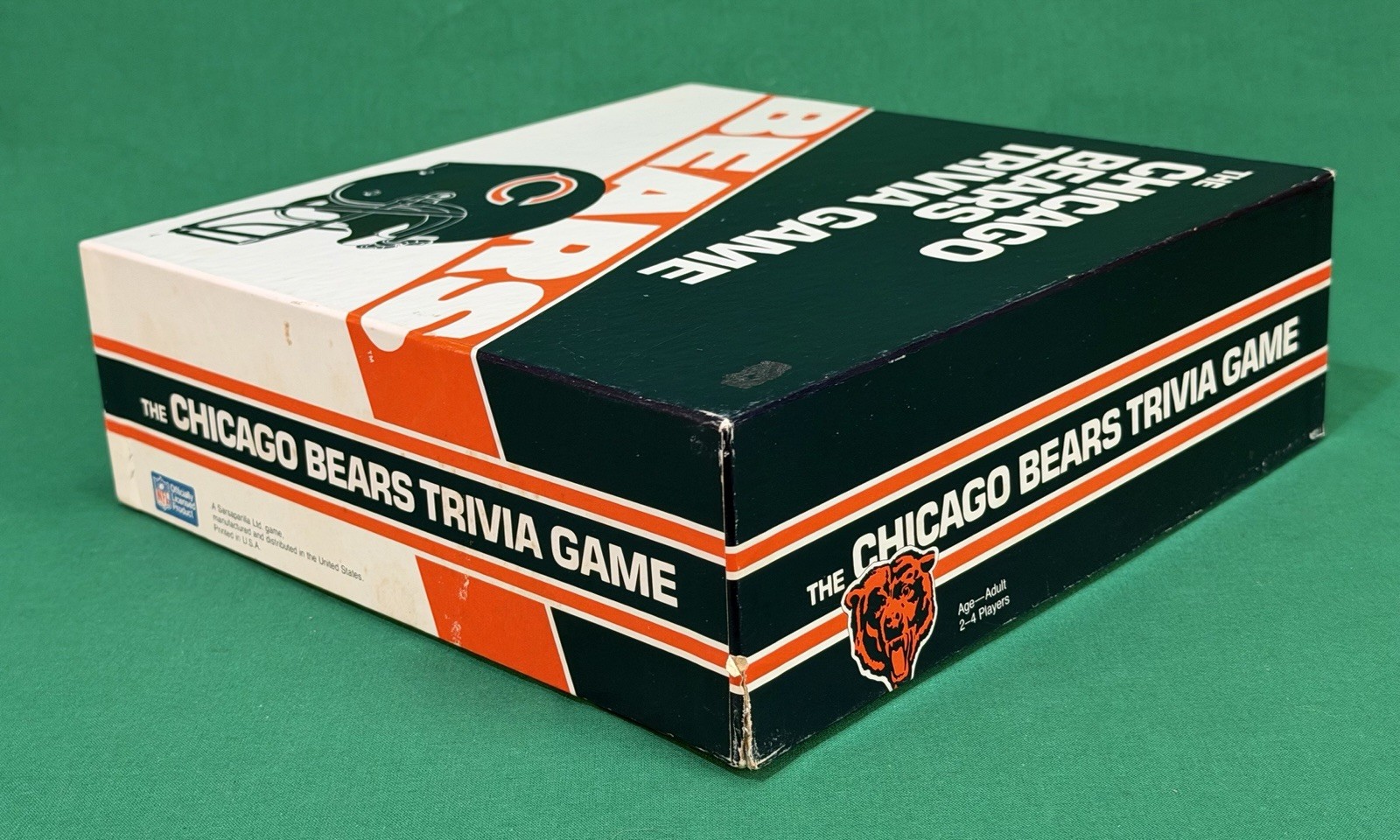 Chicago Bears Trivia Board Game 1985 Edition-Officially Licensed – New