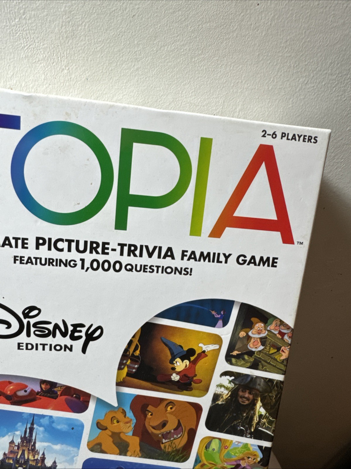 Pictopia Disney Edition The Ultimate Picture Trivia Family Game Ravensburger New
