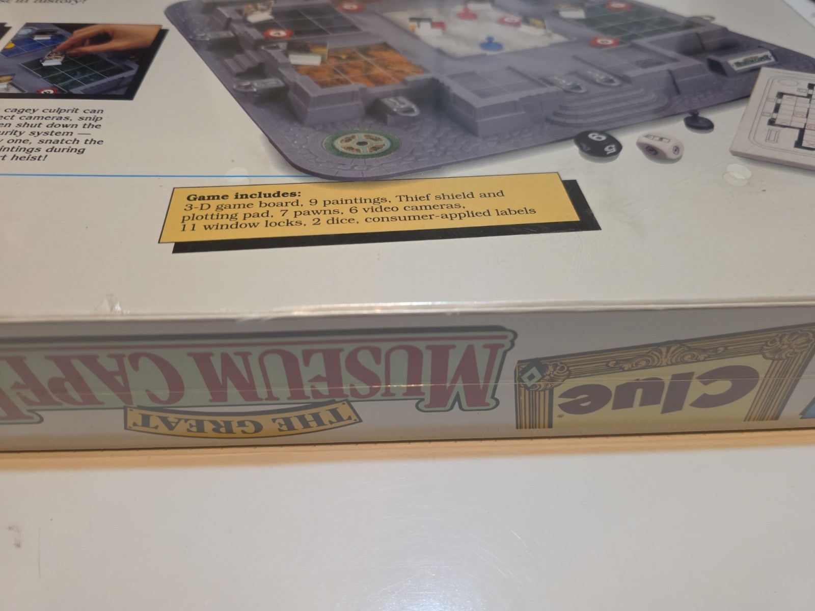 Parker Brothers Clue The Great Museum Caper Board Game (1991) NEW Sealed