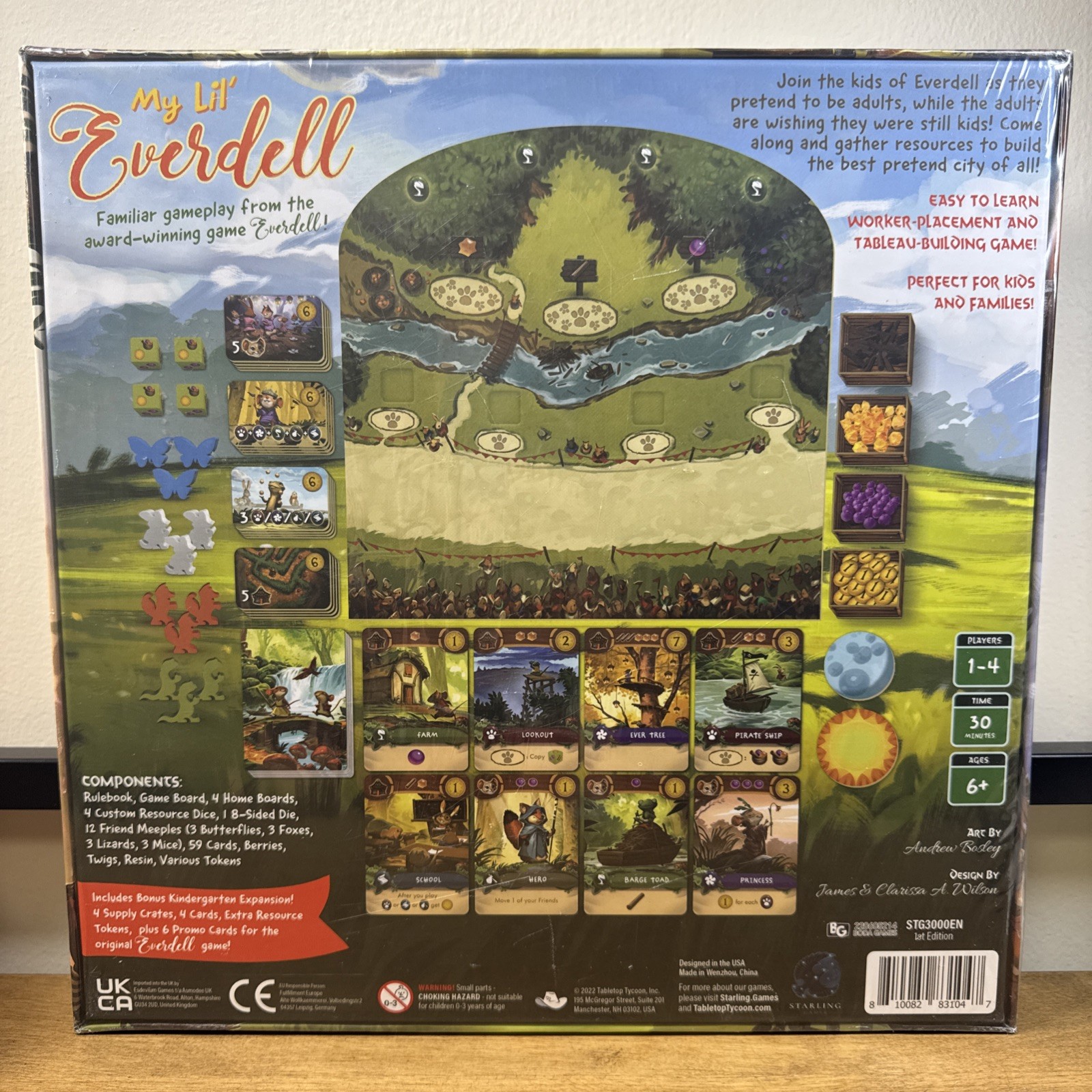 Starling Games My Lil’ Everdell Expansion w/Kindergarten Exp Pack *NEW SEALED*