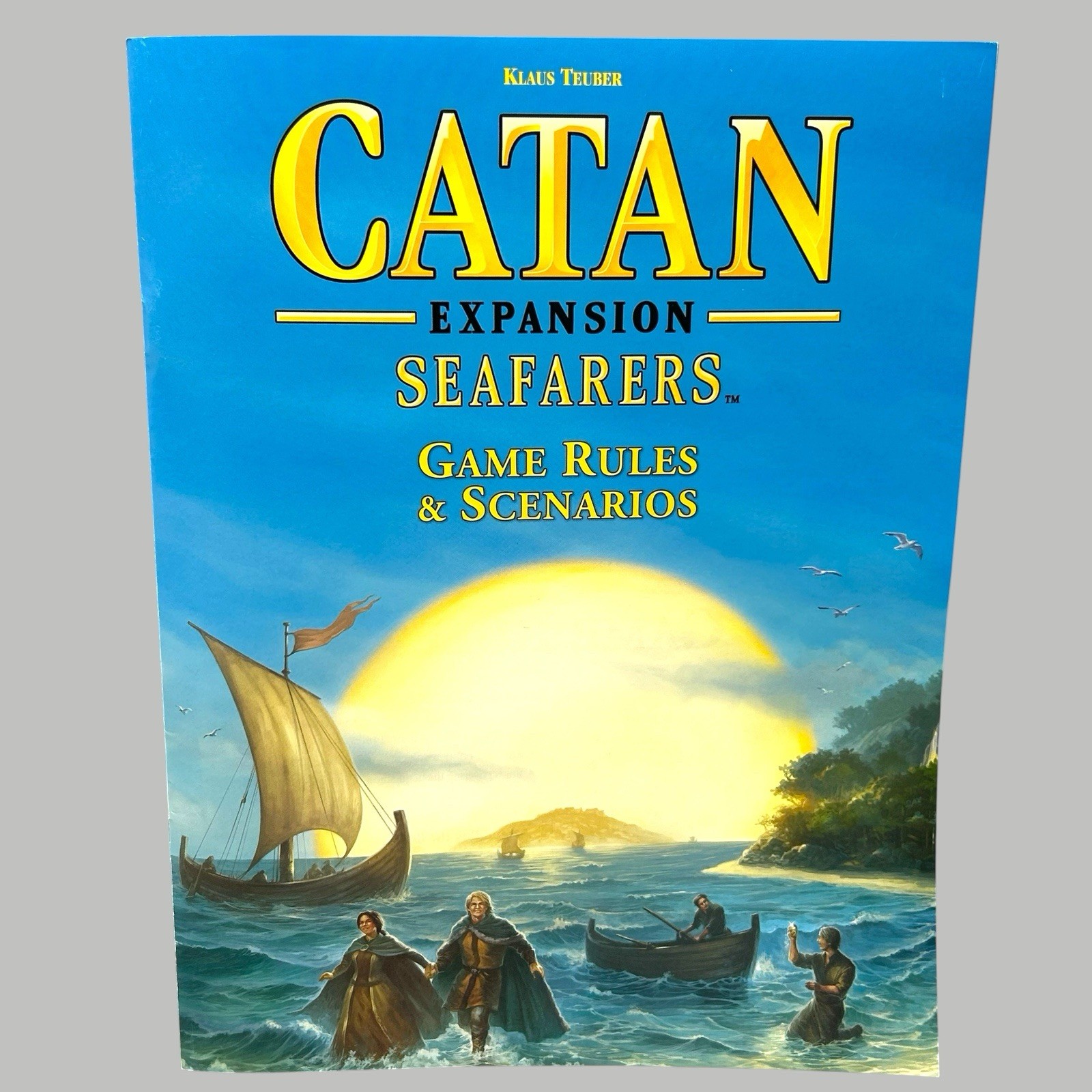 Catan Expansion Seafarers 2016 PLUS 5-6 Player Expansion Set Complete Used/New