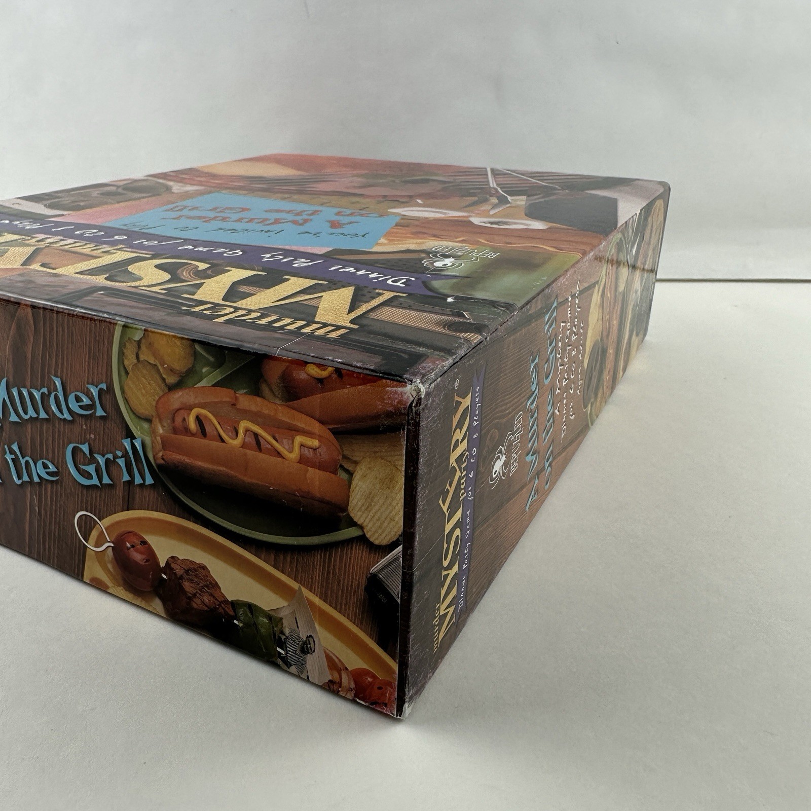 Murder Mystery A Murder on the Grill Dinner Party Game New Open Box