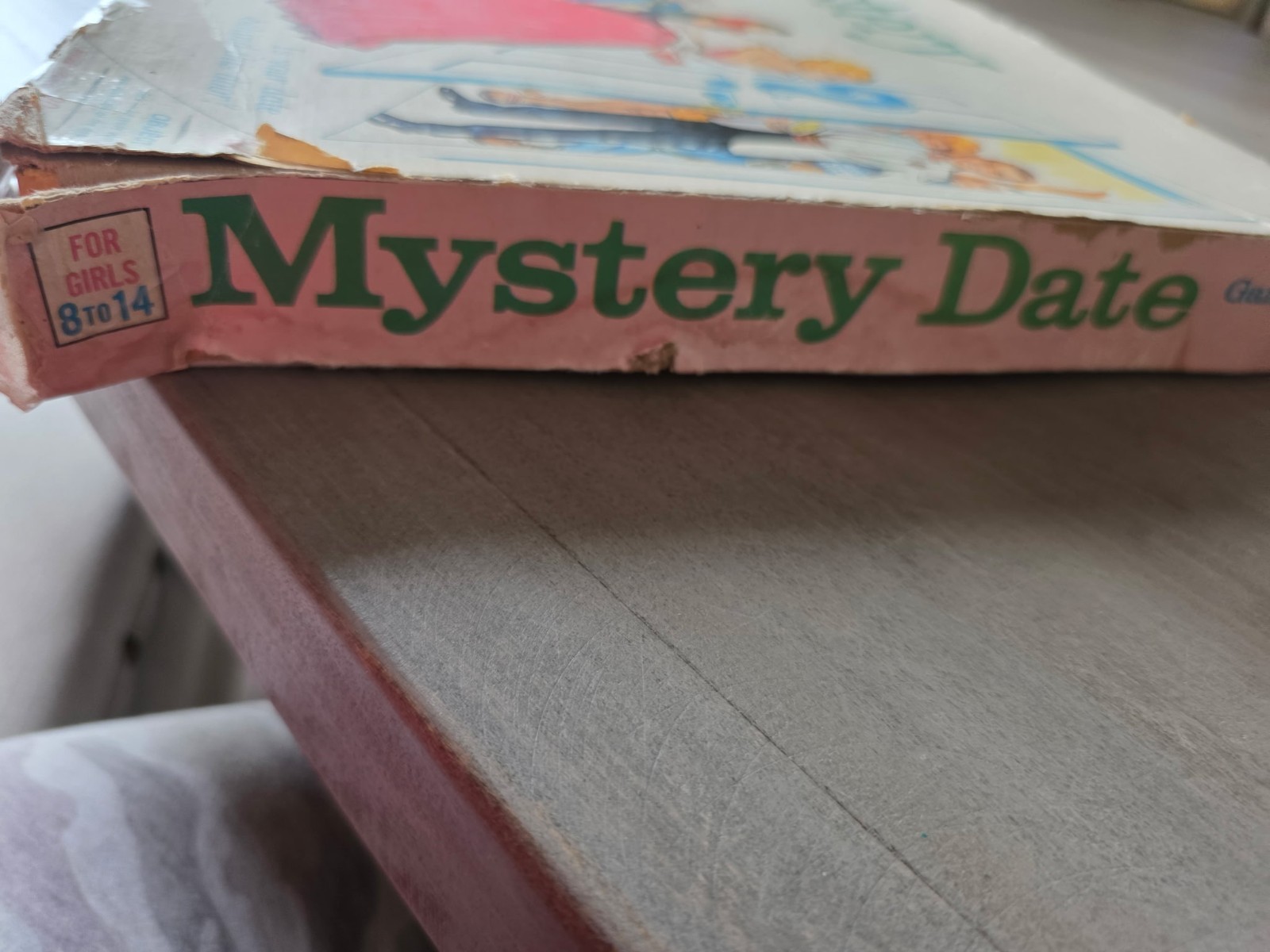 Milton Bradley Mystery Date Board Game Dating Theme 2-4 Players Ages 8-14
