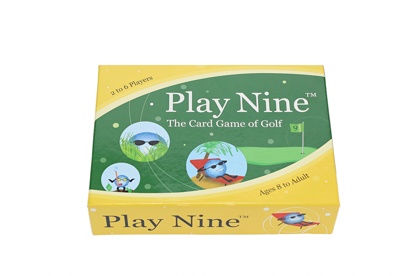 Play Nine: The Card Game of Golf – 2 to 6 Players – Ages 8 to Adult (Old look)