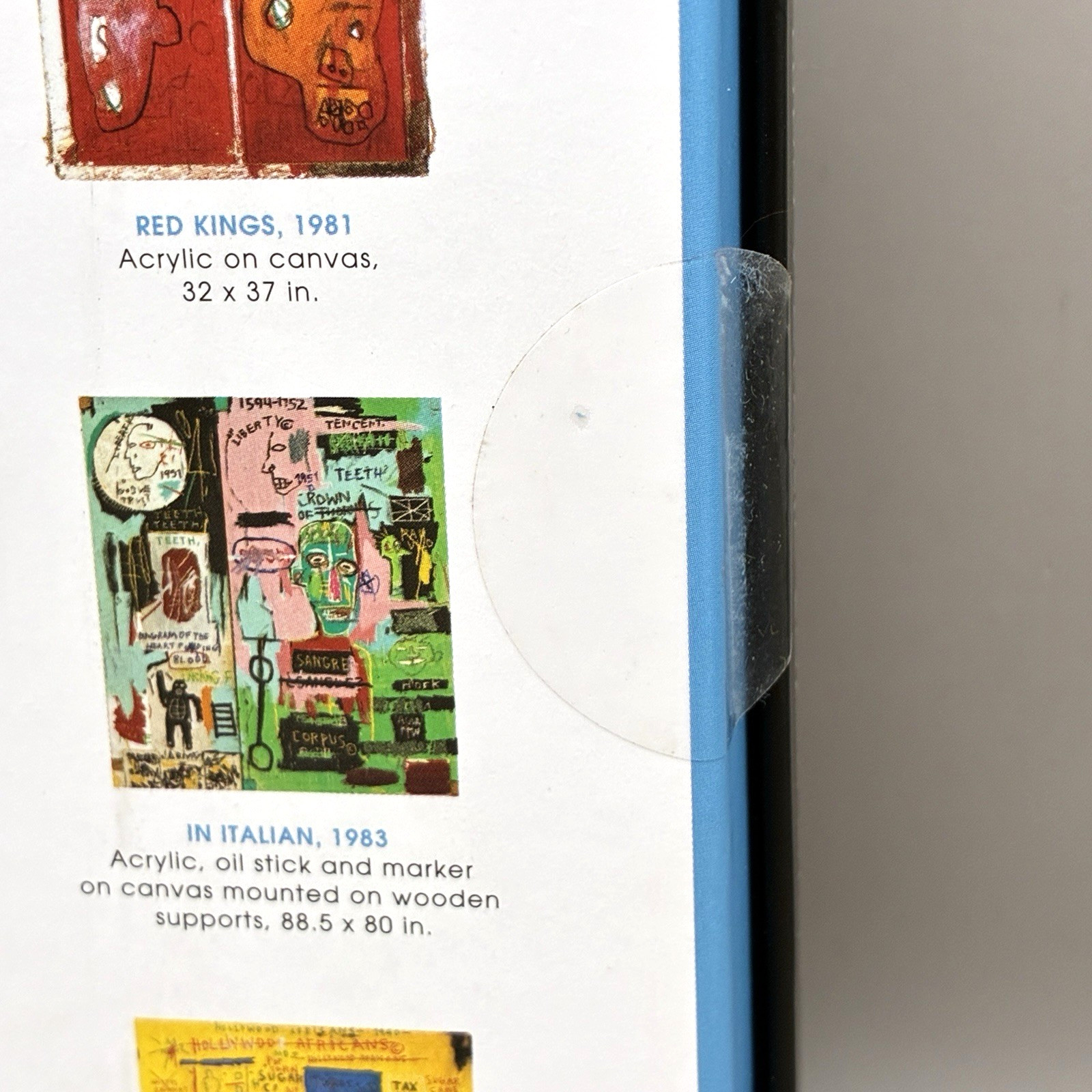 Jean-Michel Basquiat Ludo Classic Board Game 2024 Galison NEW SEALED