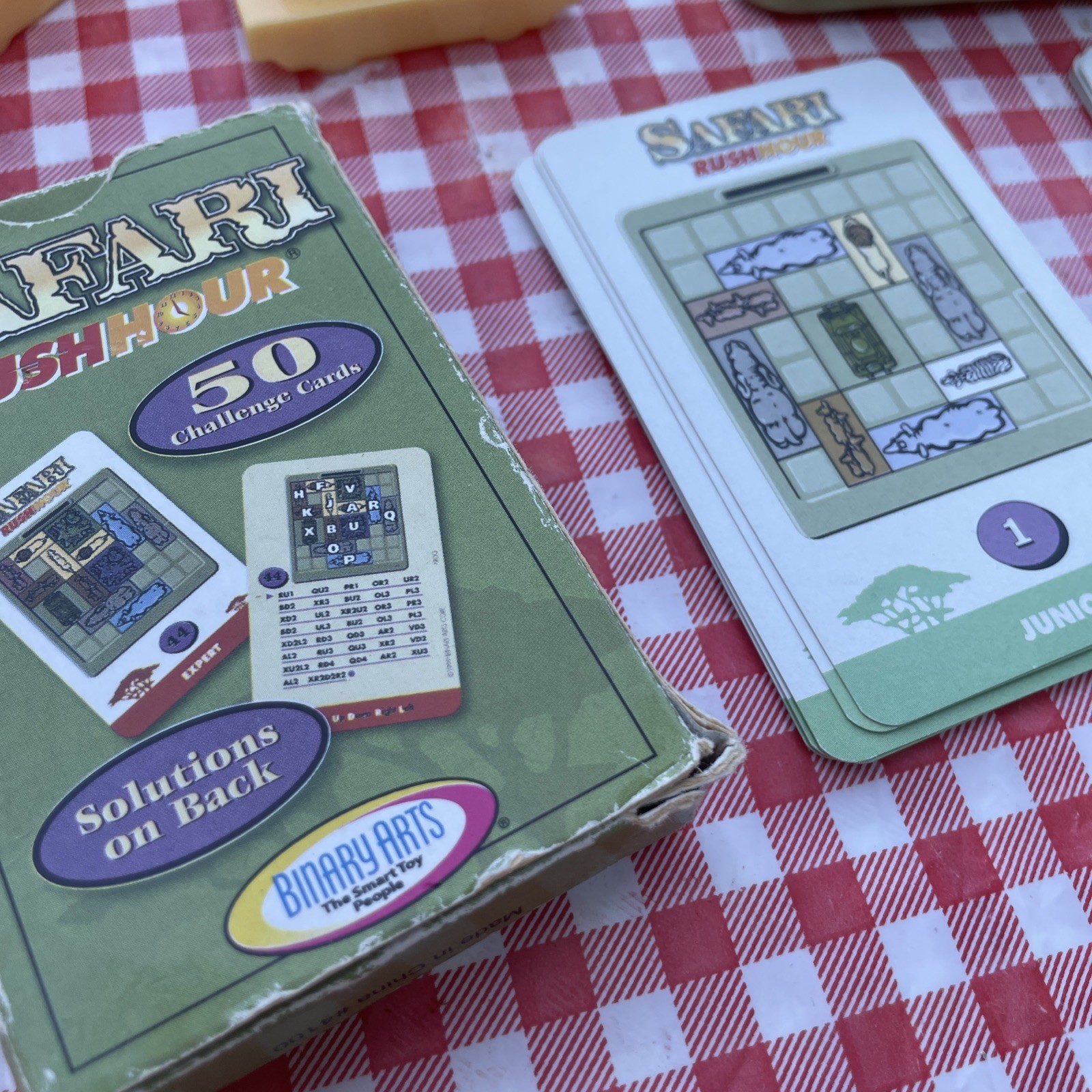 Safari: Rush Hour Jungle Escape Game Binary Arts Homeschool Growth Mind Complete