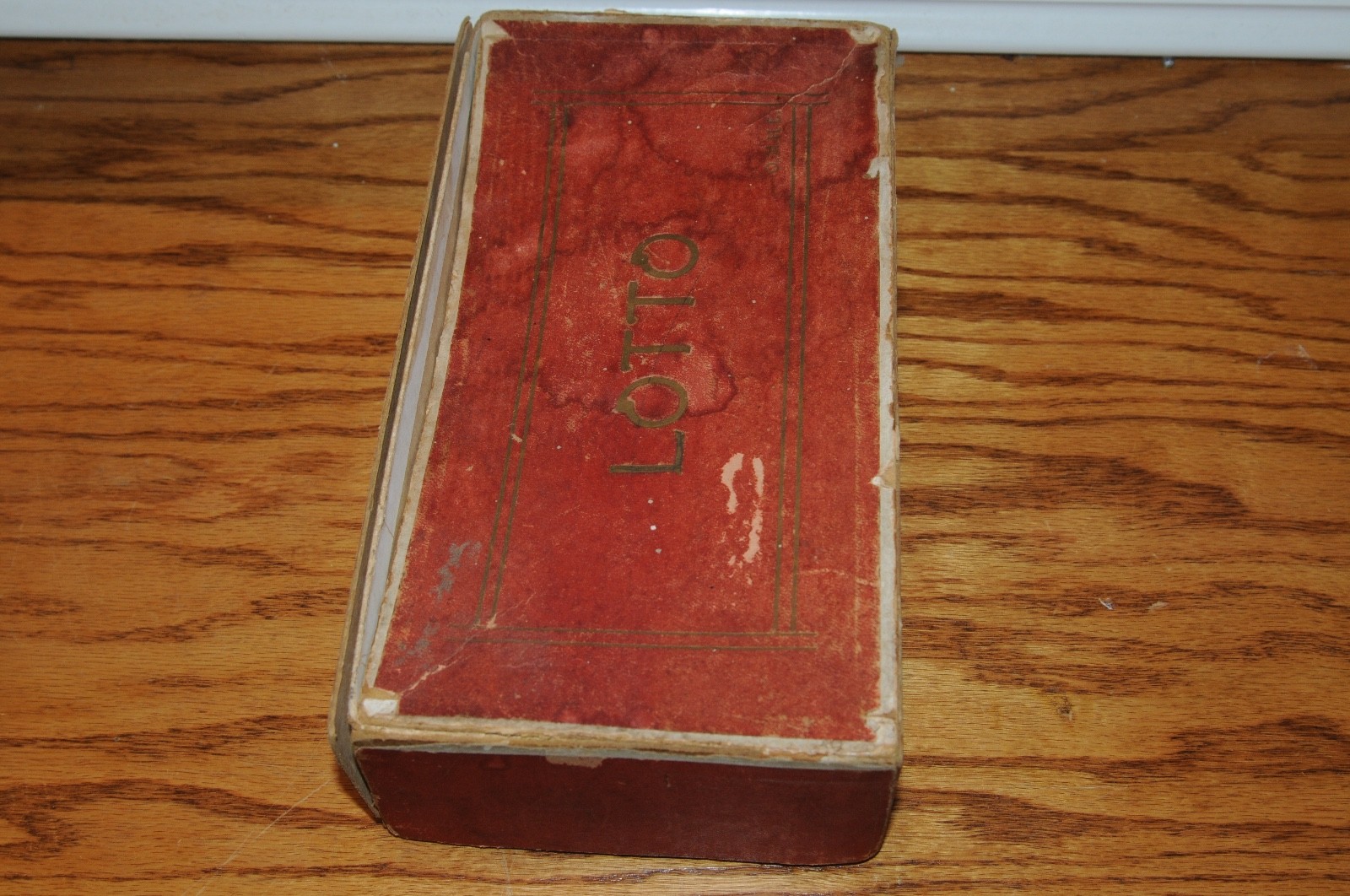 Rare Victorian Vintage Antique Lotto Game LOTTO 1800s/1900s Traditional Game Old