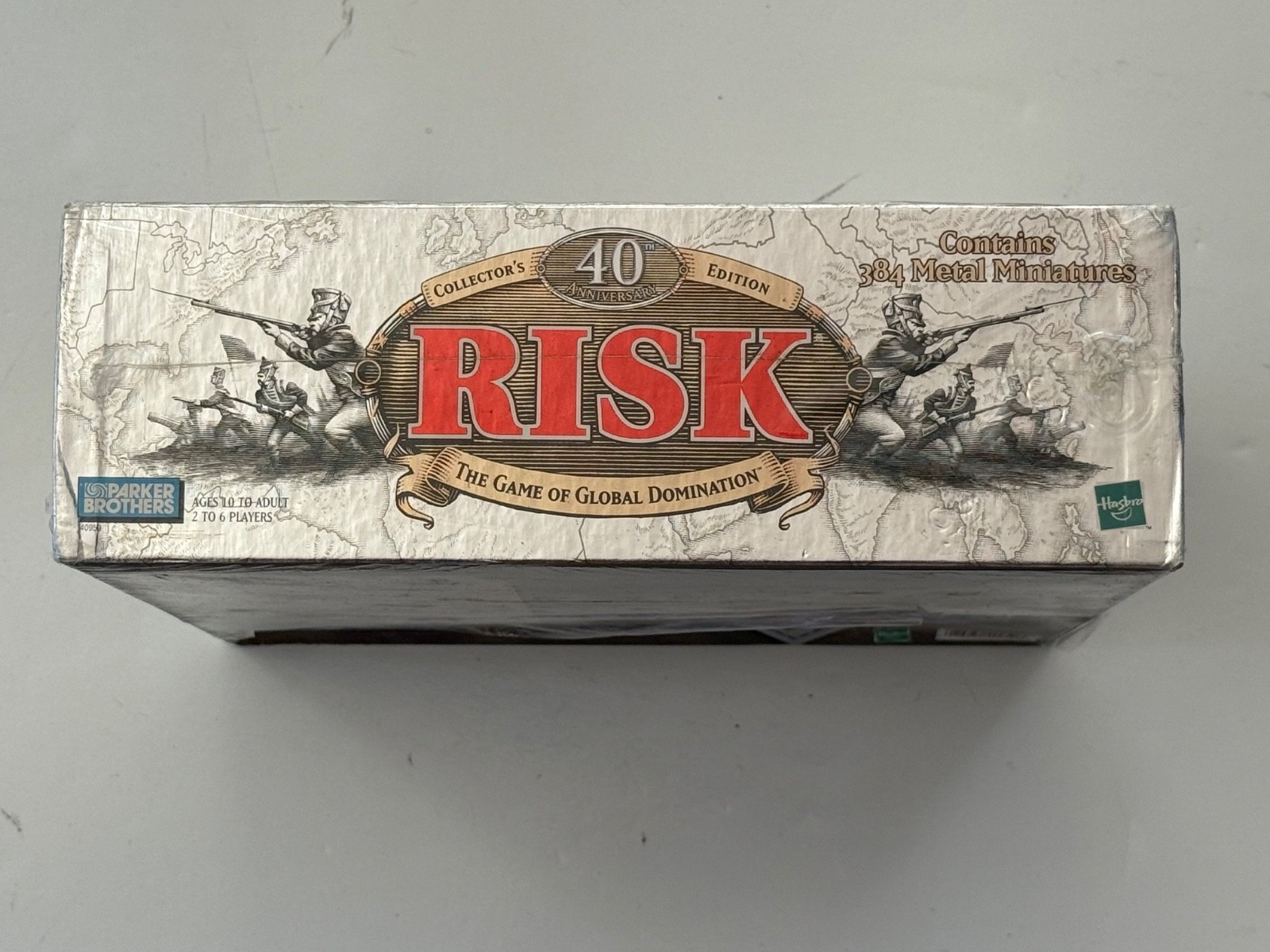 Risk 40th Anniversary Collector’s Edition Board Game Hasbro New Factory Sealed