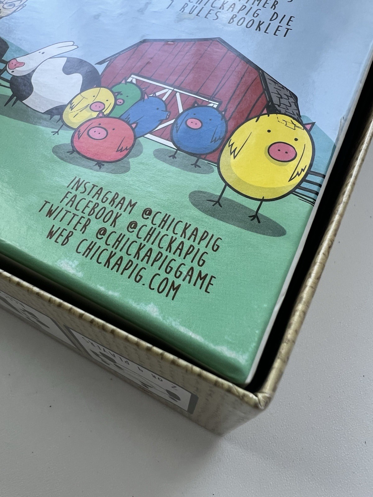 CHICKAPIG Board Game by Brian Calhoun, Complete!