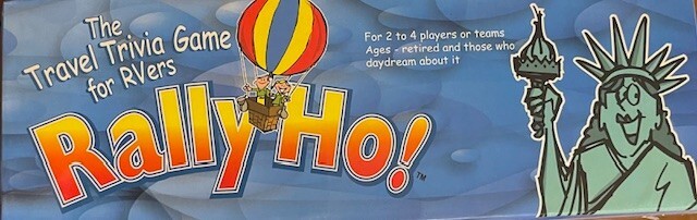Rally Ho! Travel and U.S. trivia adventure game, fun for travelers of all ages