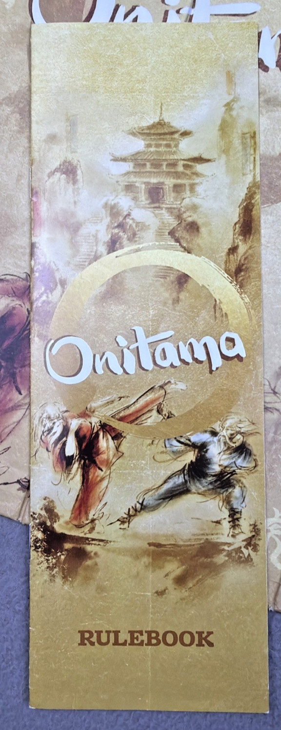 Onitama Original Board Game An Elegant and Simple Game of Martial Tactics