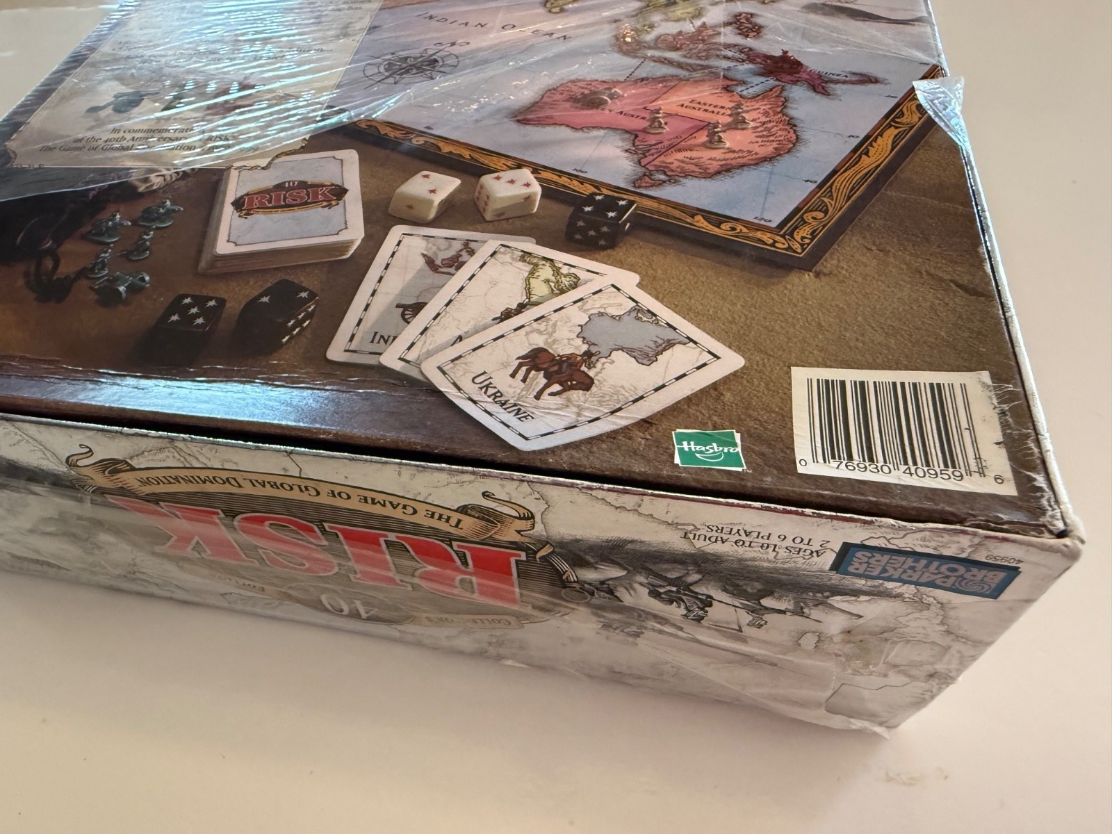 Risk 40th Anniversary Collector’s Edition Board Game Hasbro New Factory Sealed