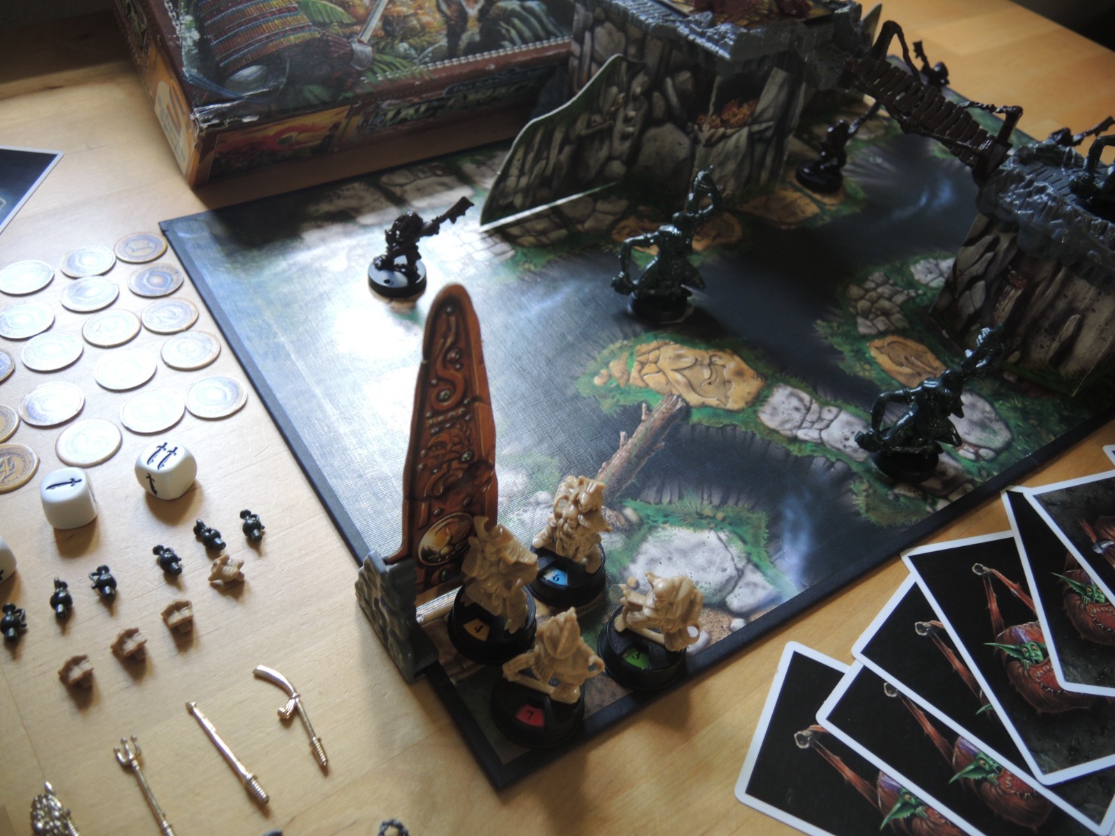The Black Eye – Valley of the Dragon – Schmidtspiele 100% complete 1993 Unpainted