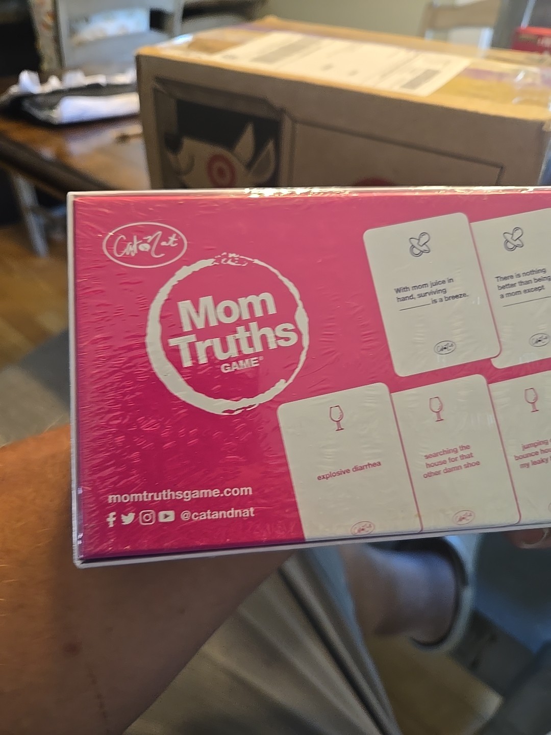 Mom Truths Party Game – The Only Raw and Uncensored Party Card Game New Sealed