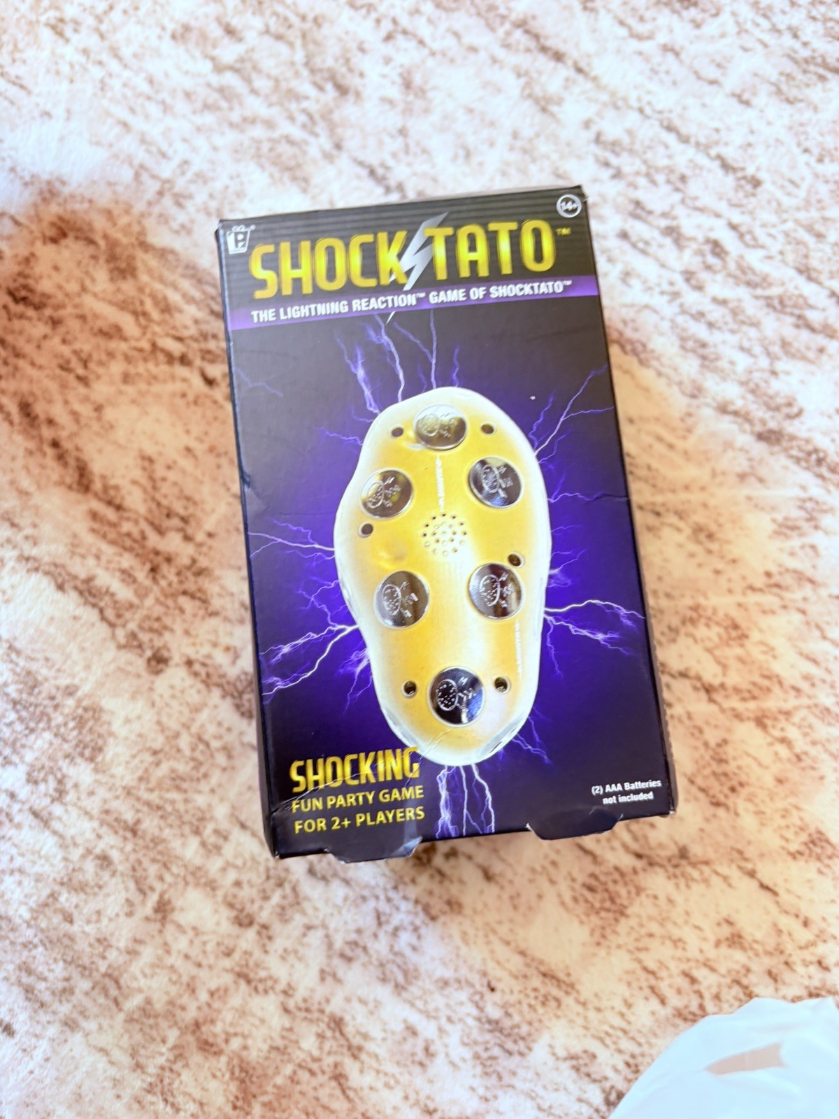 Shocktato Party Game Lightning Reaction Shocking Potato Tested