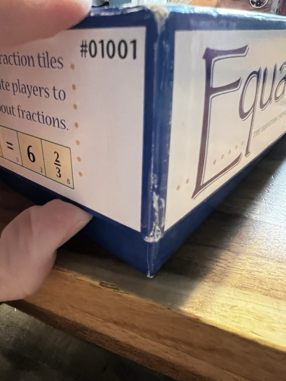 Equate Math Board Game plus Junior Set 1996 Educational Numbers School