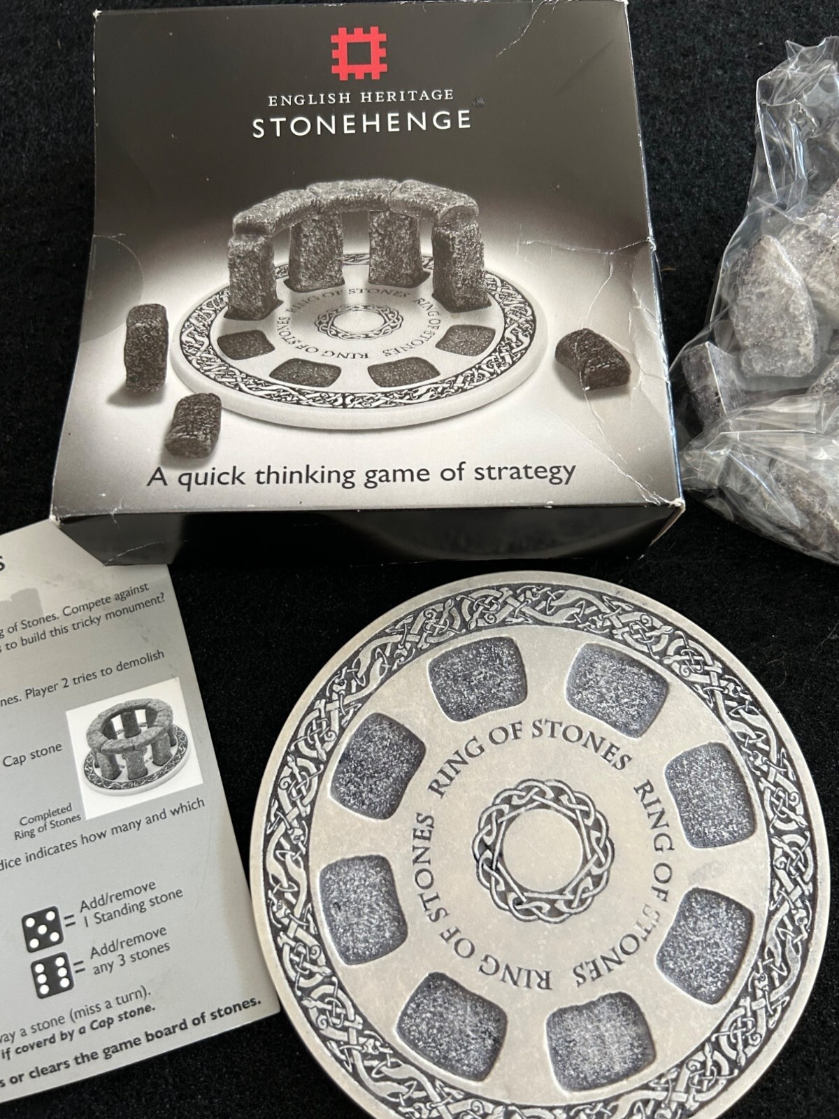 English Heritage Stonehenge Strategy Game “Ring Of Stones” Family Board Game