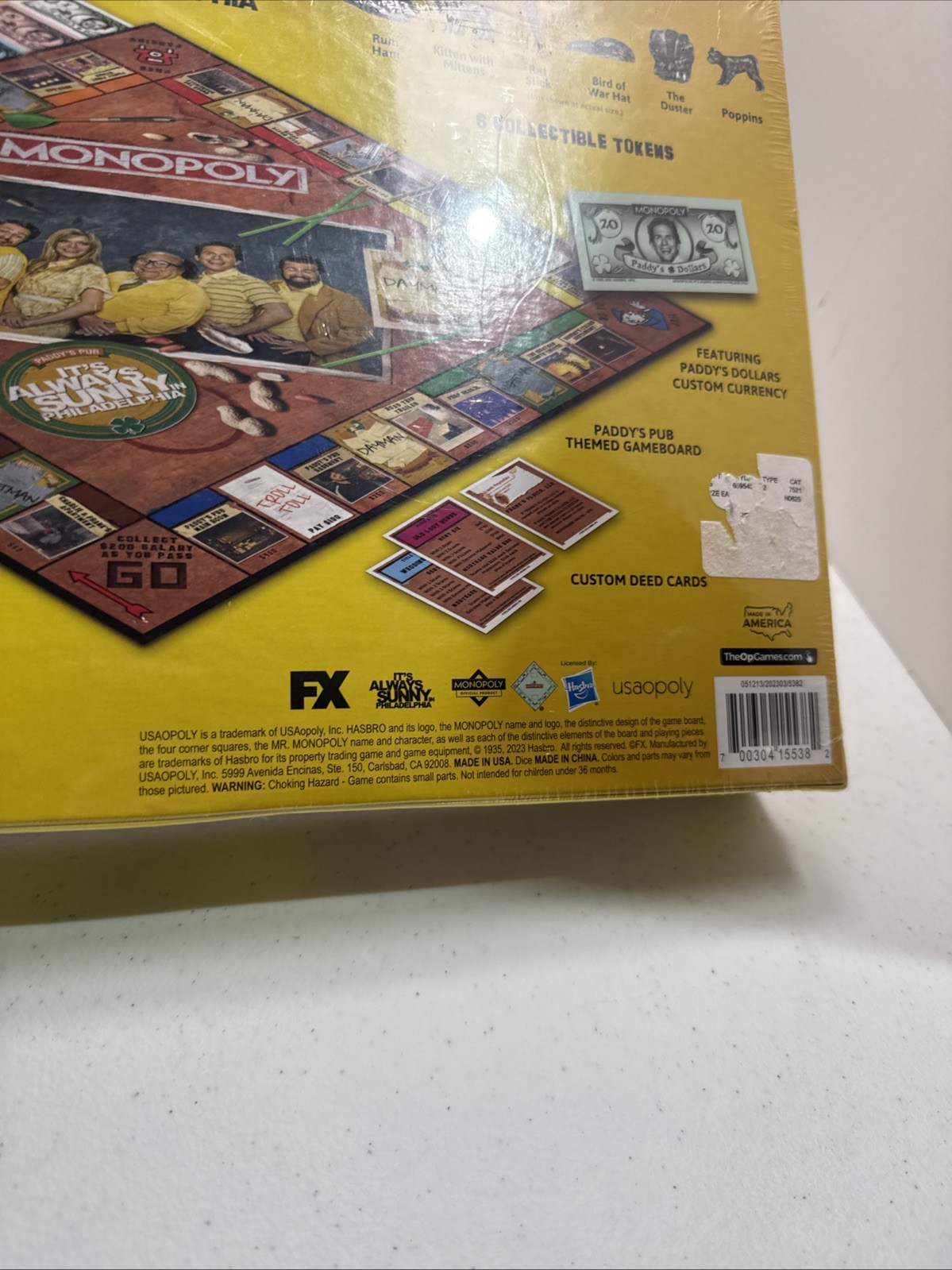 Monopoly It’s Always Sunny in Philadelphia Board Game 2023 Factory Sealed NEW