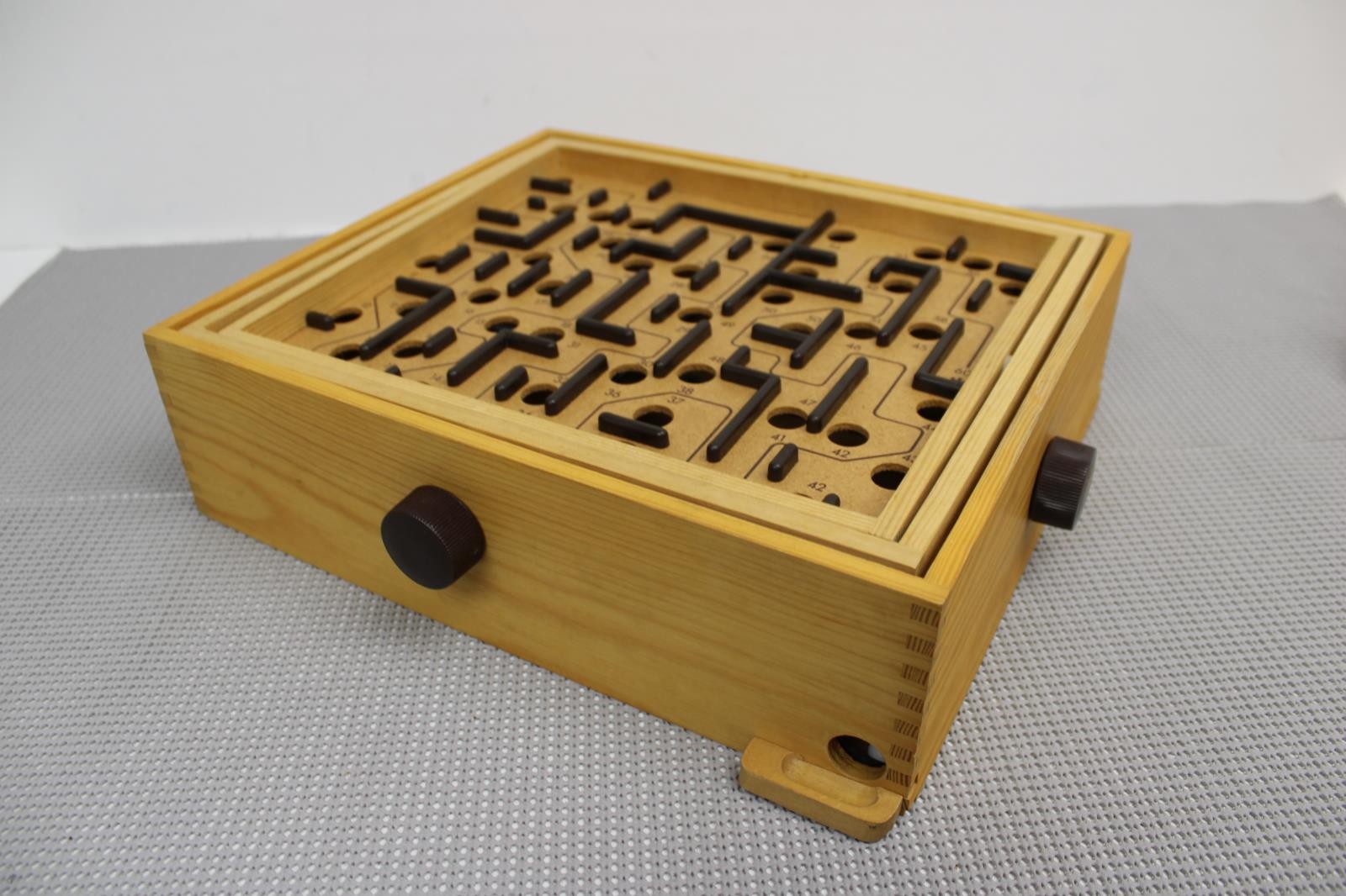 Brio Original Labyrinth Wooden Vintage Maze Roller Ball Game Sweden #35310