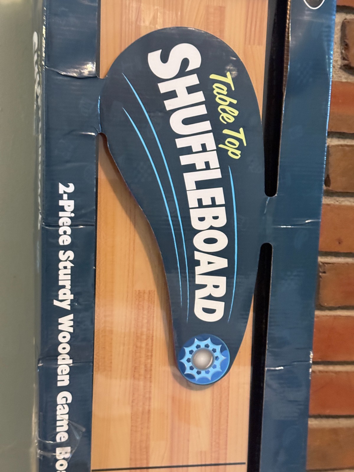 New Open Box Front Porch Classics Table Top Shuffleboard – Ages 8+ | 1-4 players