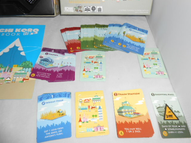 Machi Koro, The Dice Rolling, City Building Board Game! Easy To Play!
