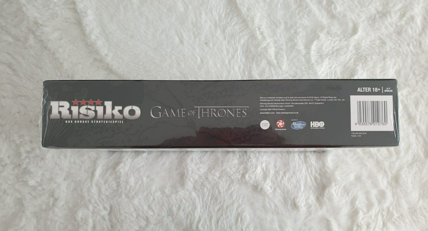 Risk Game of Thrones Limited Collector’s Edition
