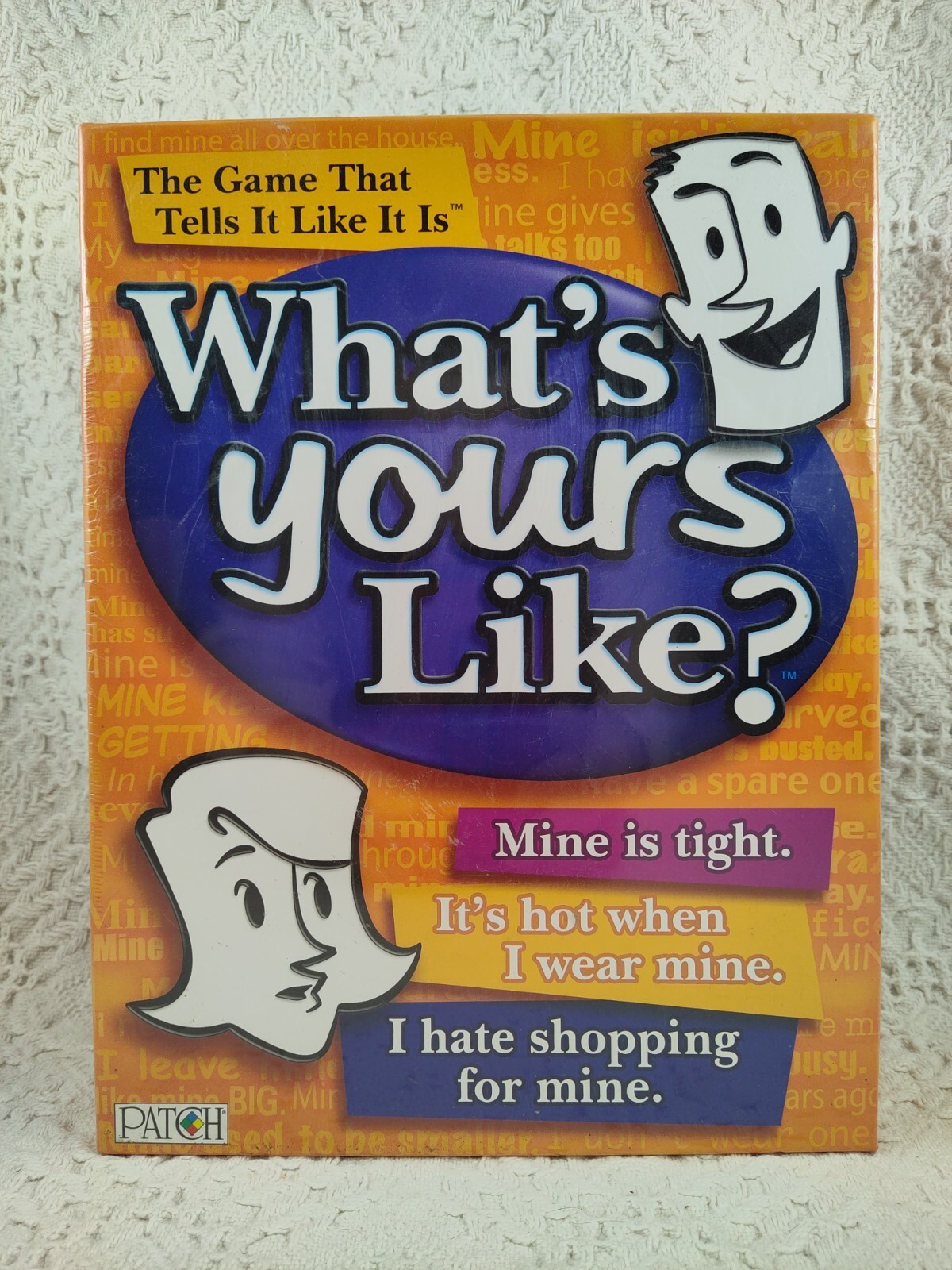 NEW What’s Yours Like? Card / Board / Party Game – Complete + Sealed – GIFT IDEA