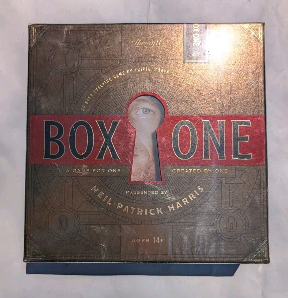 Box One Presented By Neil Patrick Harris Game Theory 11 BRAND NEW SEALED