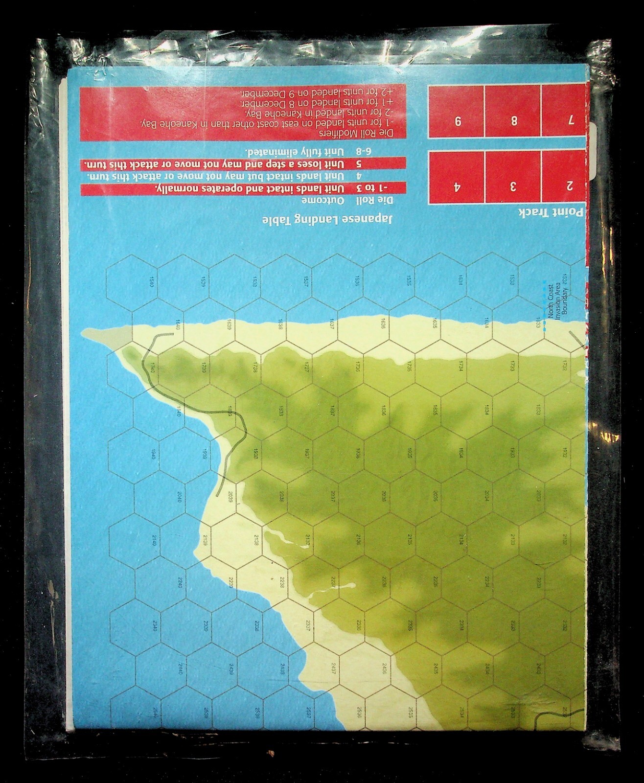 PEARL HARBOR 1941 Bagged Game : ©2010 World at War Magazine : UNPUNCHED