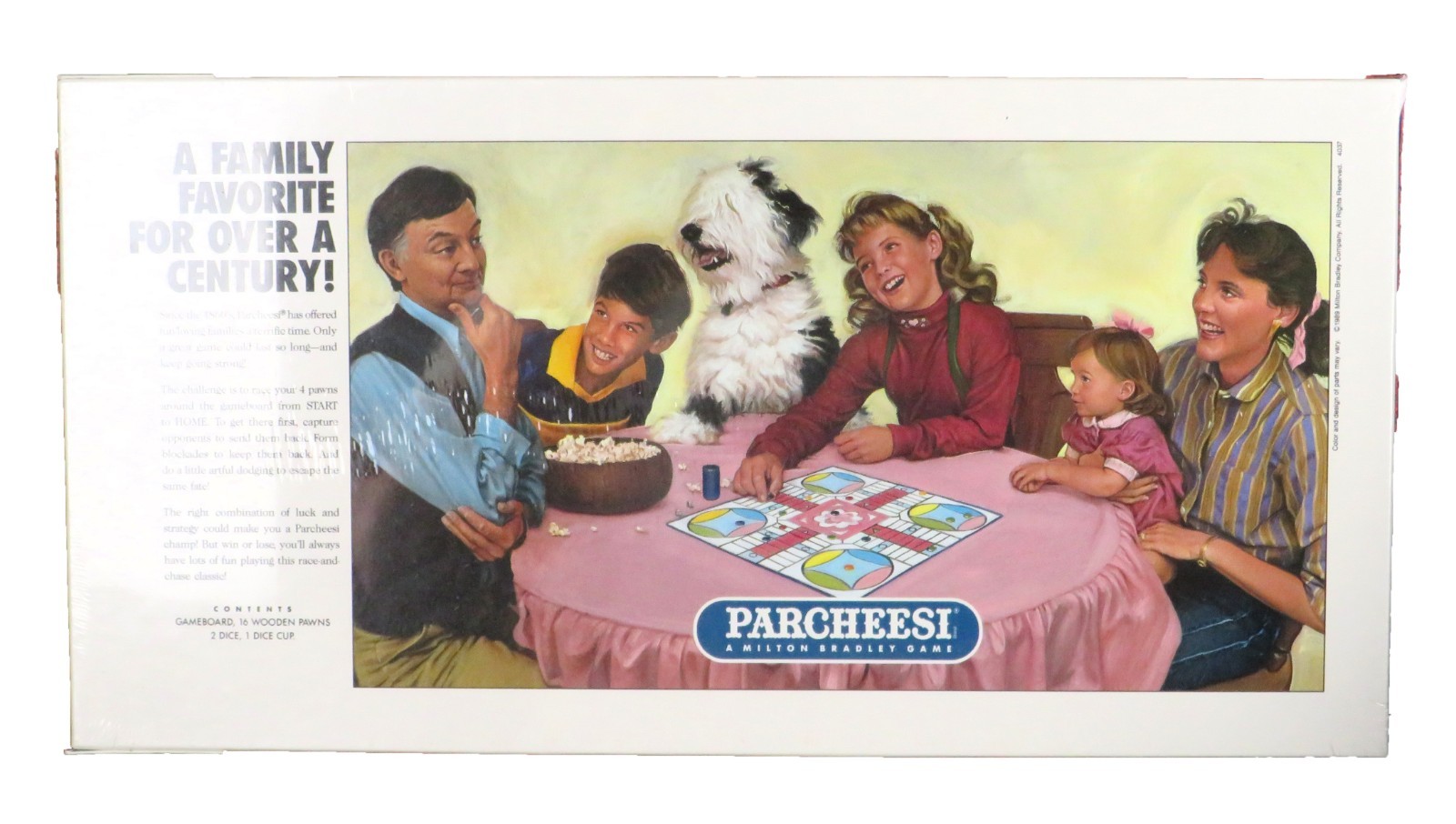 1989 Parcheesi Game by Milton Bradley New & Sealed Classic Board Game