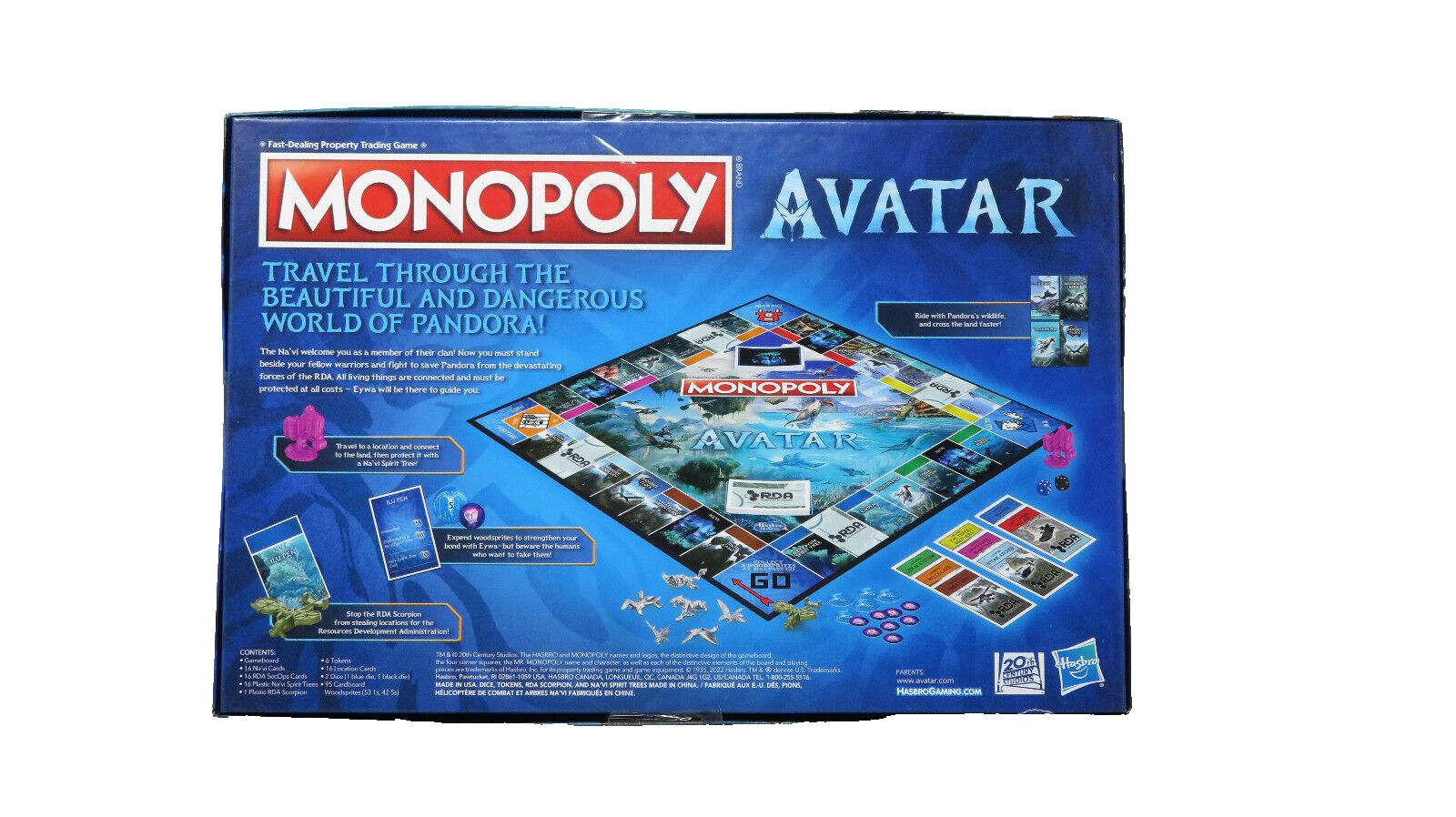 Monopoly: Avatar Edition Board Game for 2-6 Players, Family Games Factory Sealed