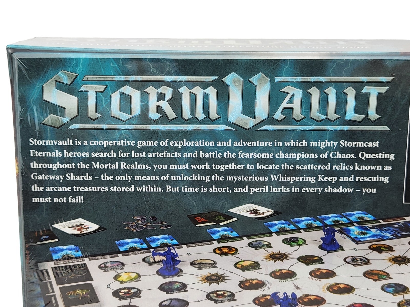 Warhammer Stormvault Age Of Sigmar Fantasy Adventure Board Game ~ Box Defects