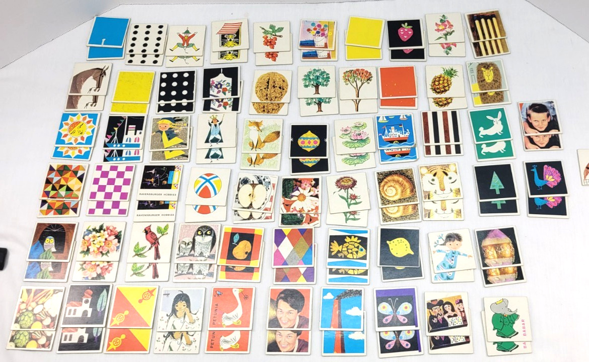 Vtg 1960s “Original Memory” board game produced by Ravensburger in West Germany.